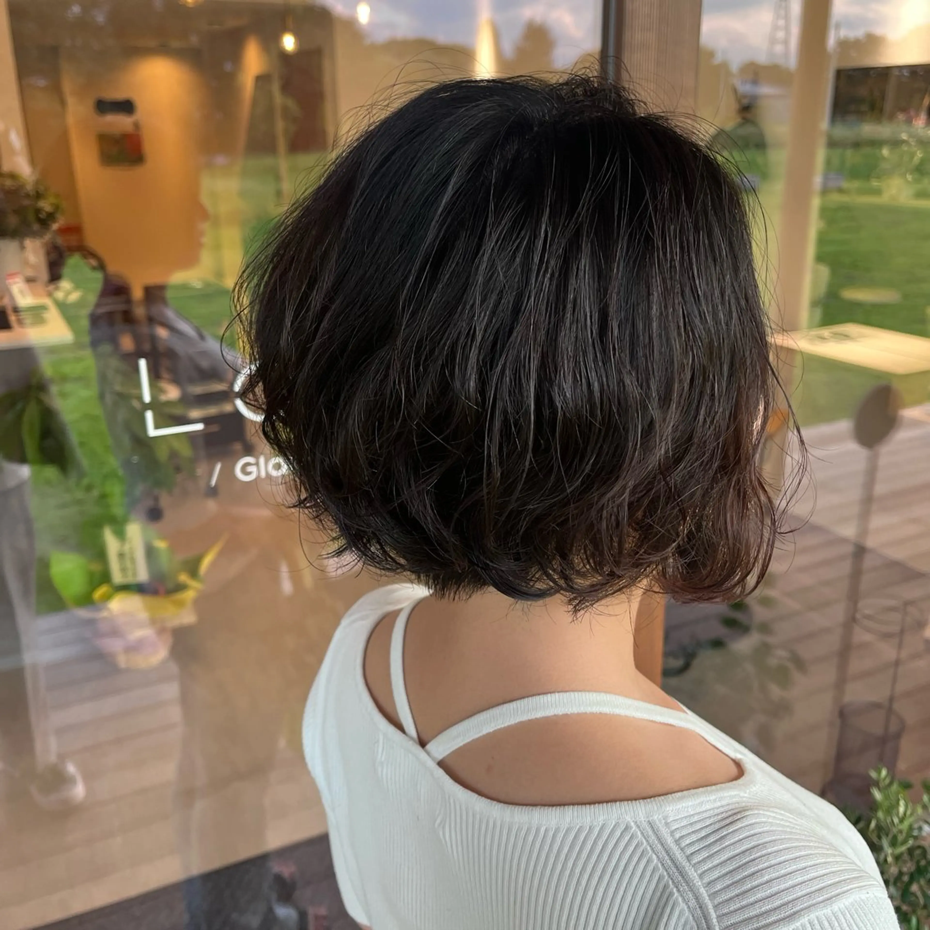ショート パーマ Glanz hair所属・Glanz hair 坂牛匠のヘアスタイル