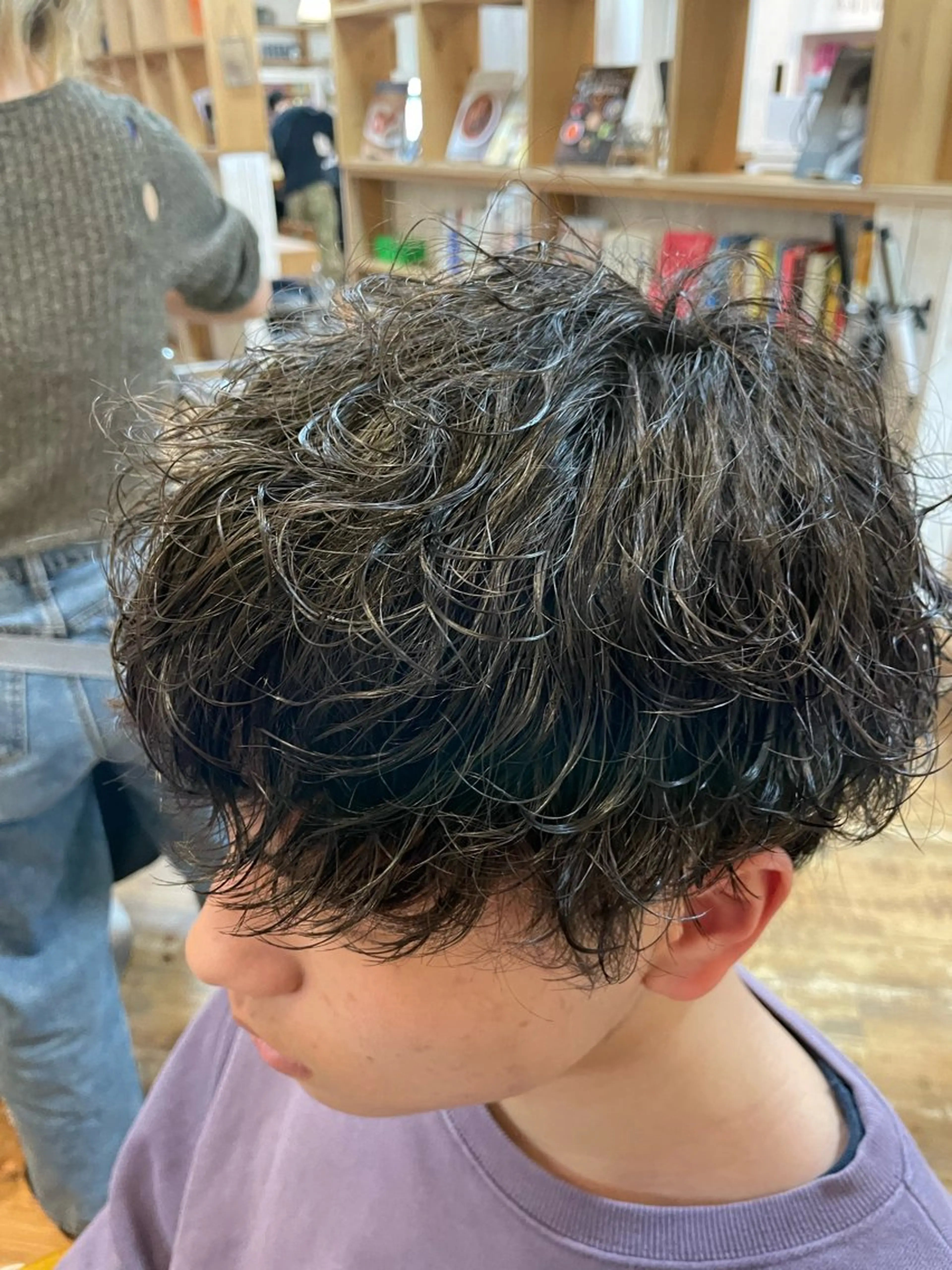 平日限定　カット+パーマの写真