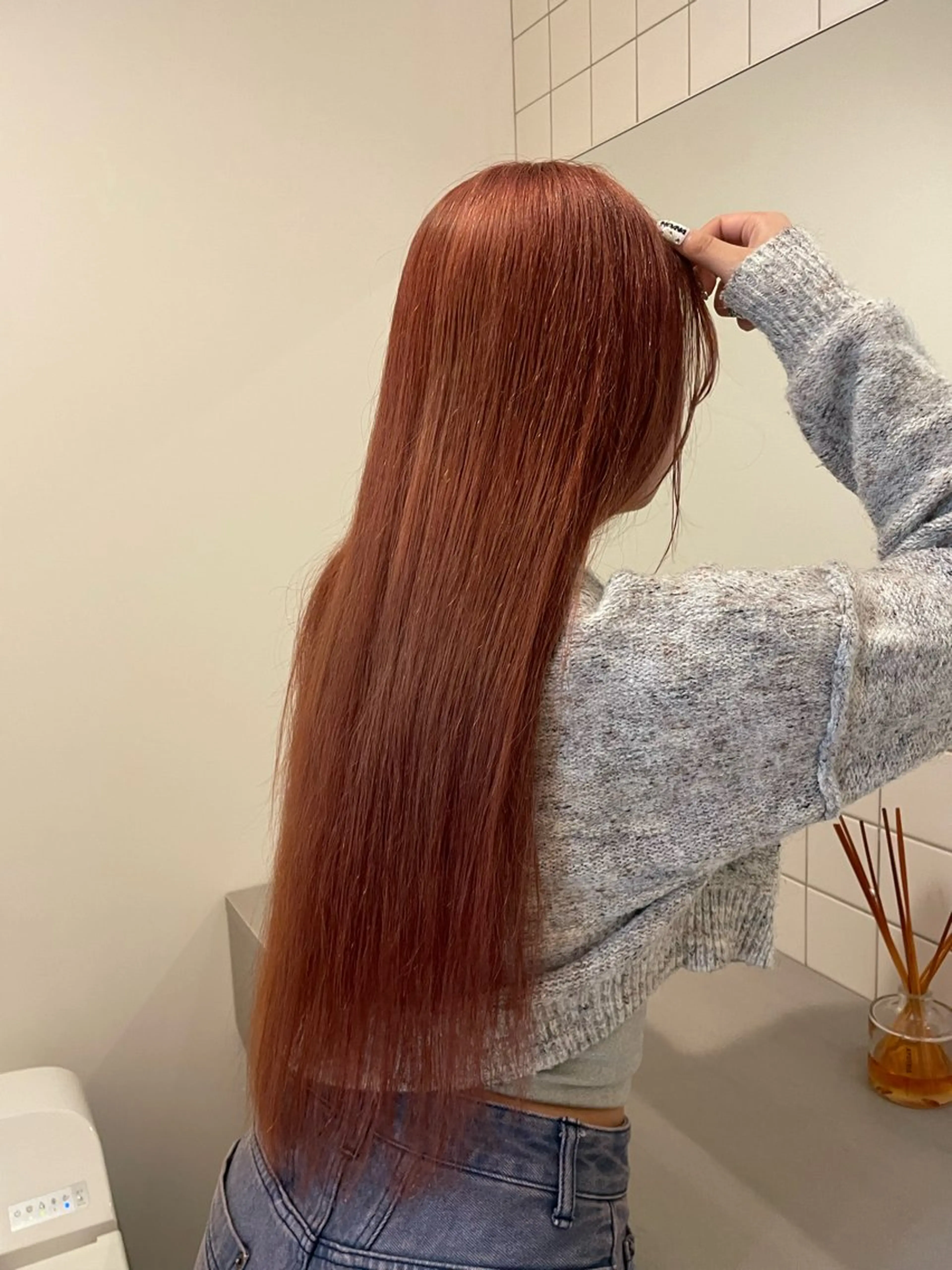 ロング ボブカットモデル/パ ーマ/harunaのヘアスタイル