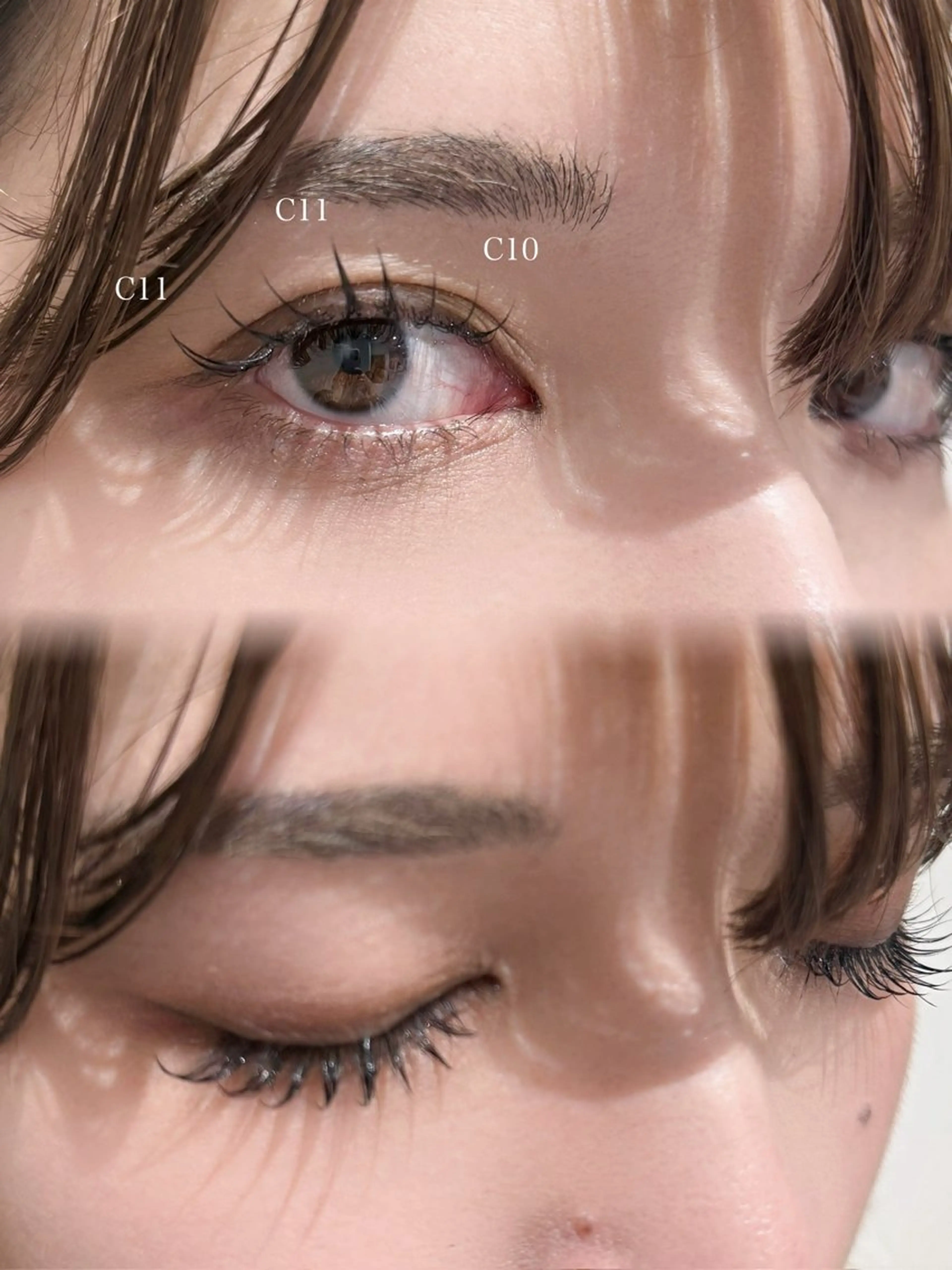 マツエク・マツパ フラットラッシュ eyelist萩元 /店長🍒のマツエク・マツパデザイン