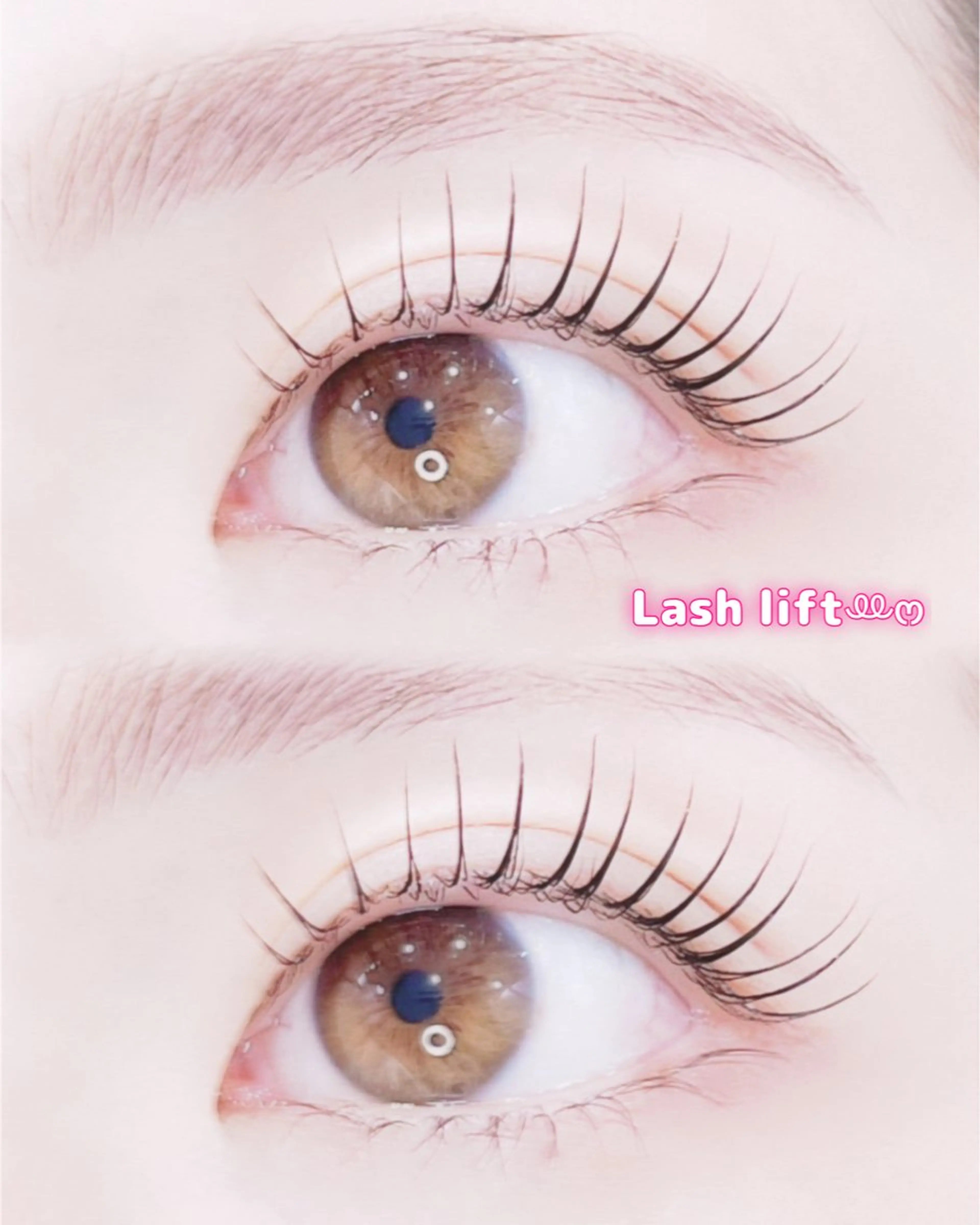 【ふわふわ束感まつパ💫キュートな甘盛りでモテ目GET👀💕✨🎀】毎朝のメイクが楽ちんキュート束感まつげパーマ💖✨の写真