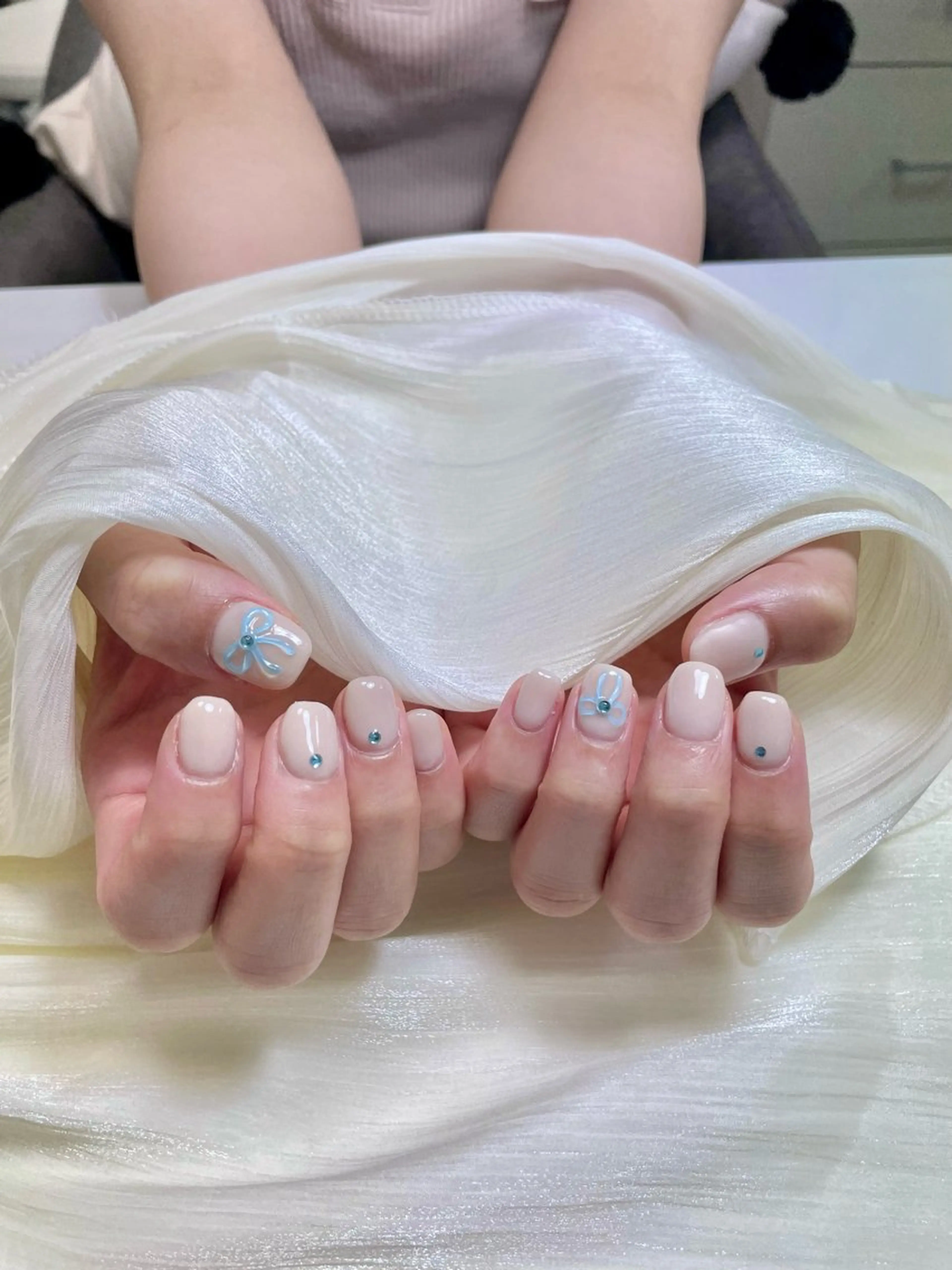 ネイル ハンドネイル By moonネイル 🌷ワンホン/韓国風のネイルデザイン