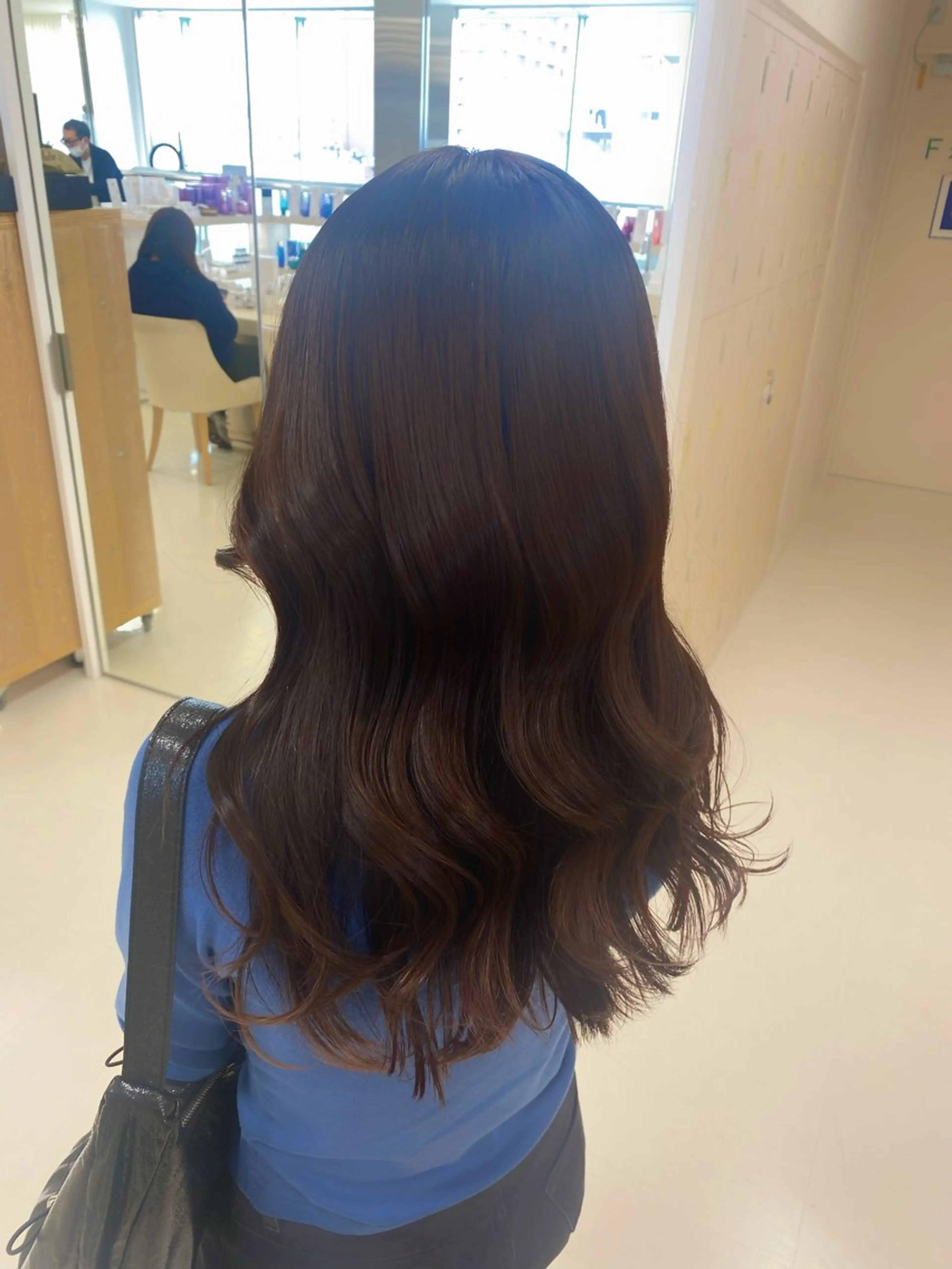 ロング 推し活/韓国/ブリー チカラーminamiのヘアスタイル