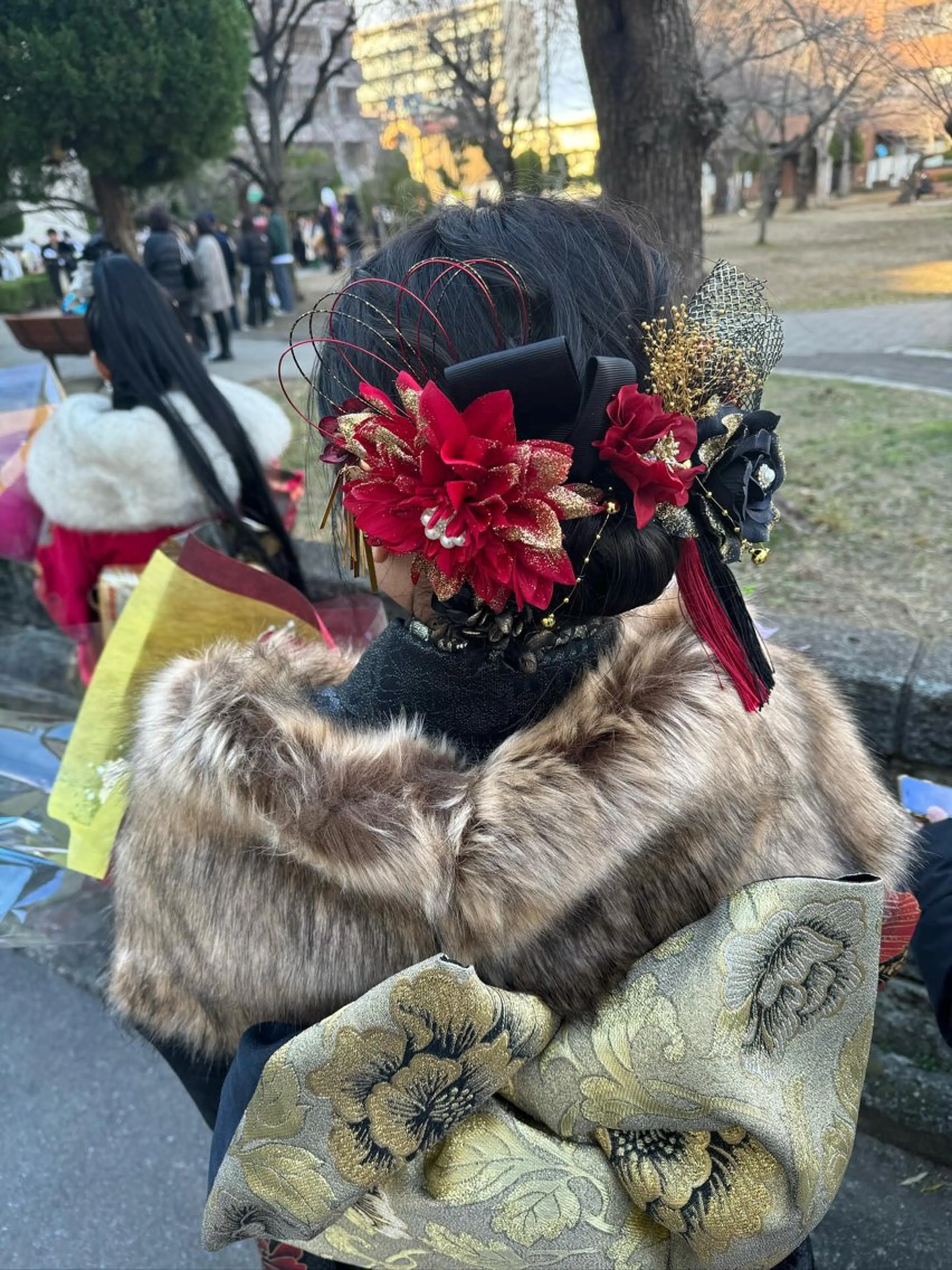 💍結婚式や大切な日に…お呼ばれヘアセット💍シニヨンヘアから編み下ろしまで幅広くご対応いたします🩵の写真