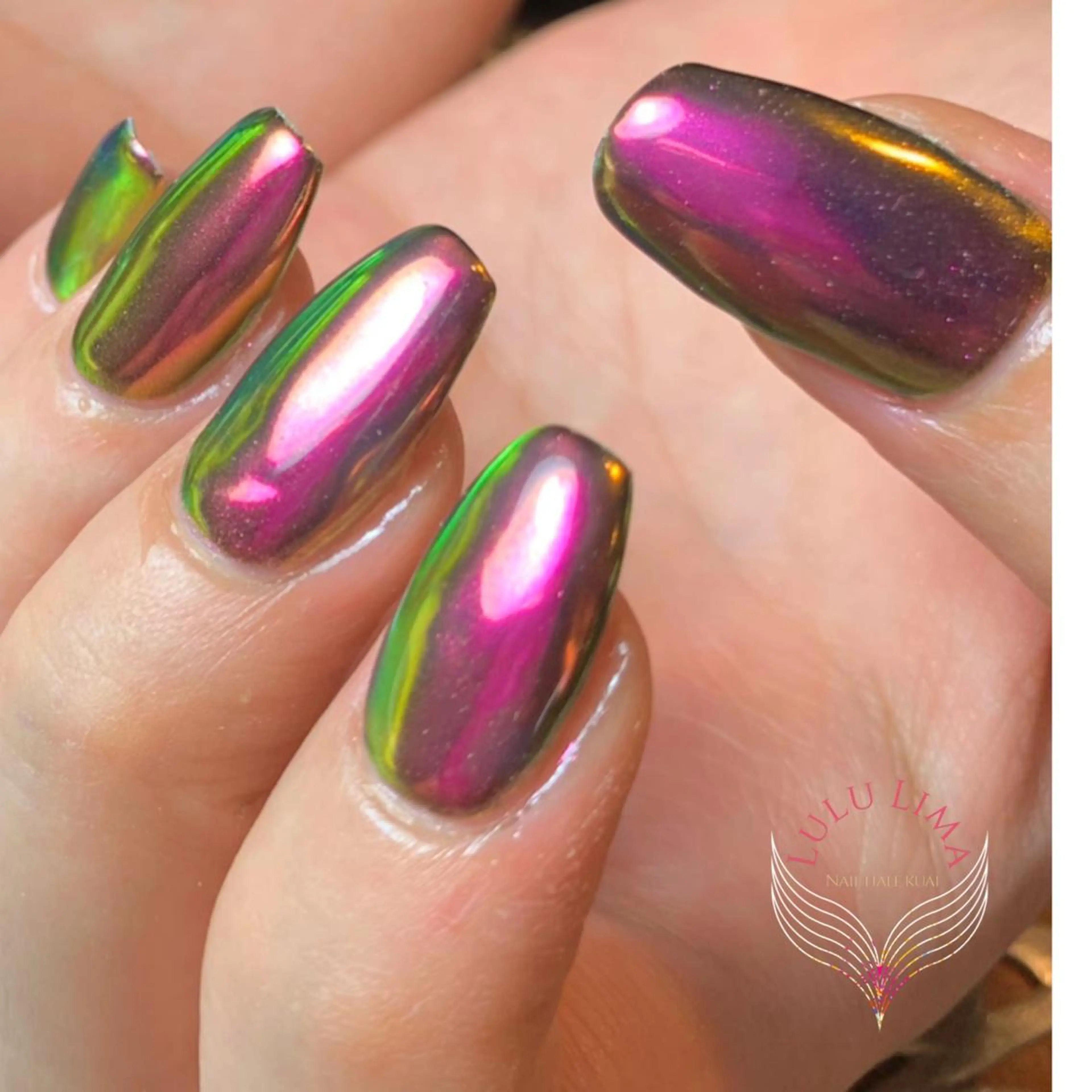 ネイル クリアネイル キラキラネイル ワンカラーネイル ハンドネイル ハンドケア LULU LIMAのネイルデザイン