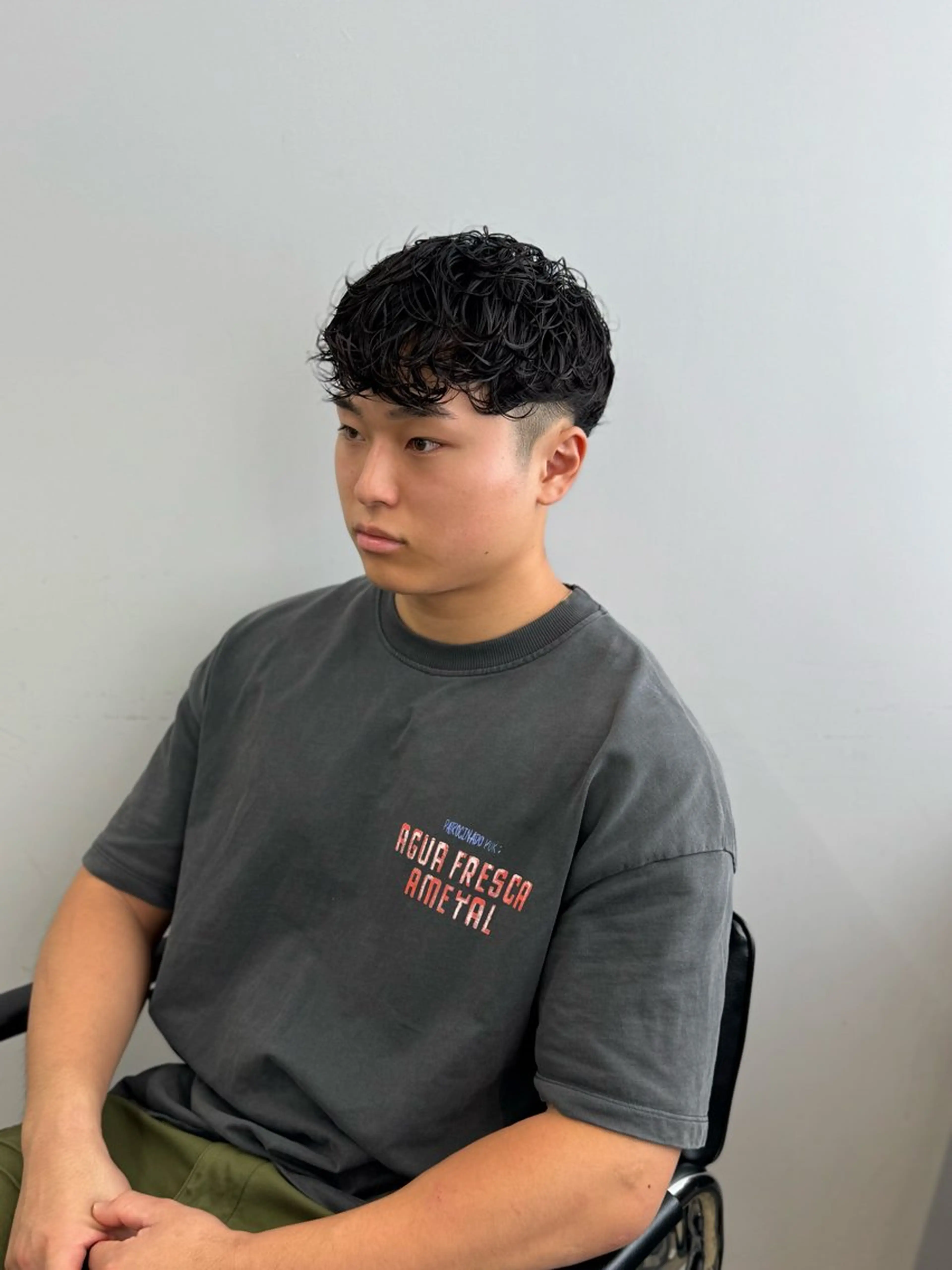 メンズ カット パーマ leo/メンズ特化 /テーパーフェード✨のヘアスタイル