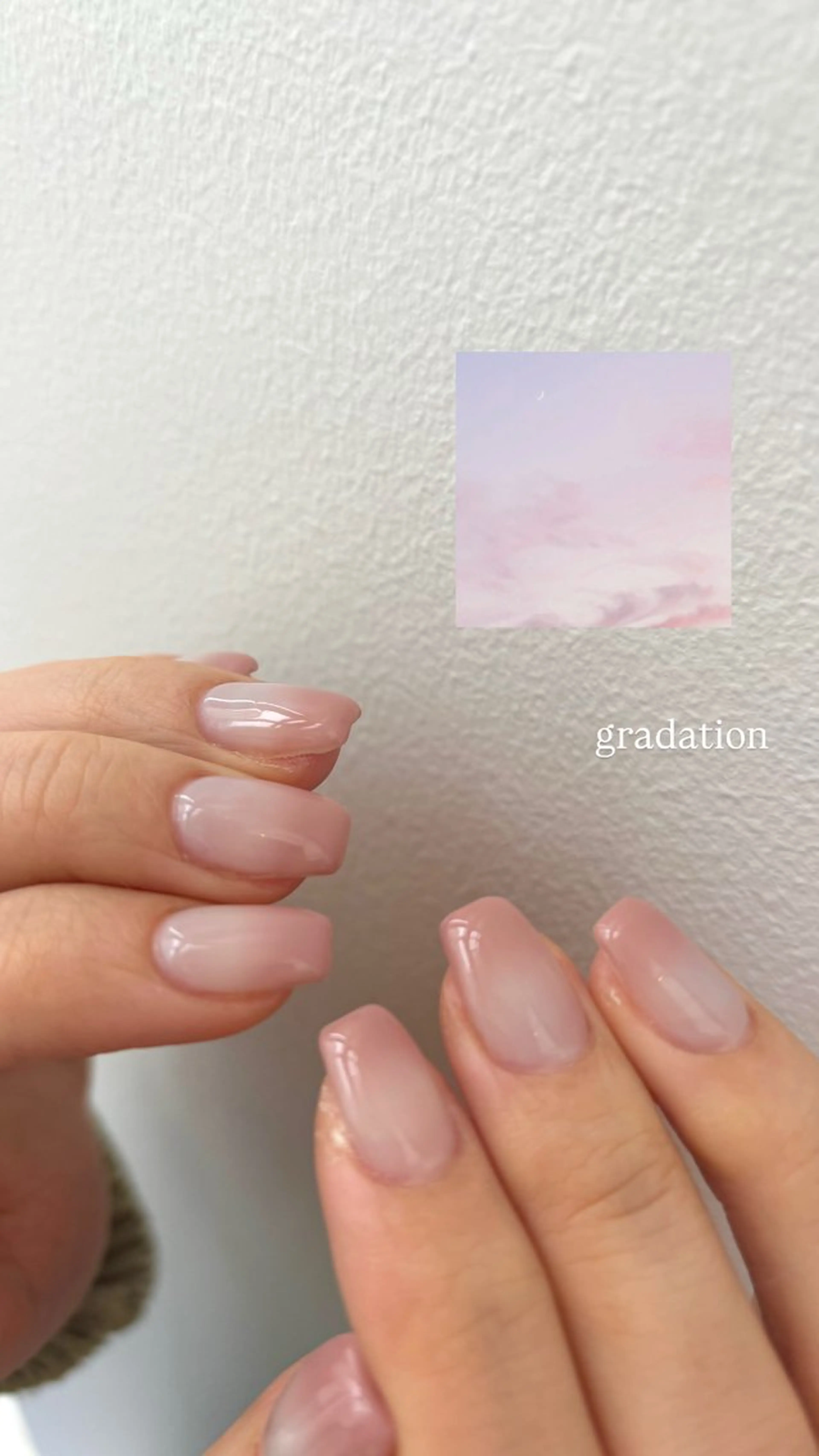 ネイル グラデーション ハンドネイル Maede Kanaのネイルデザイン