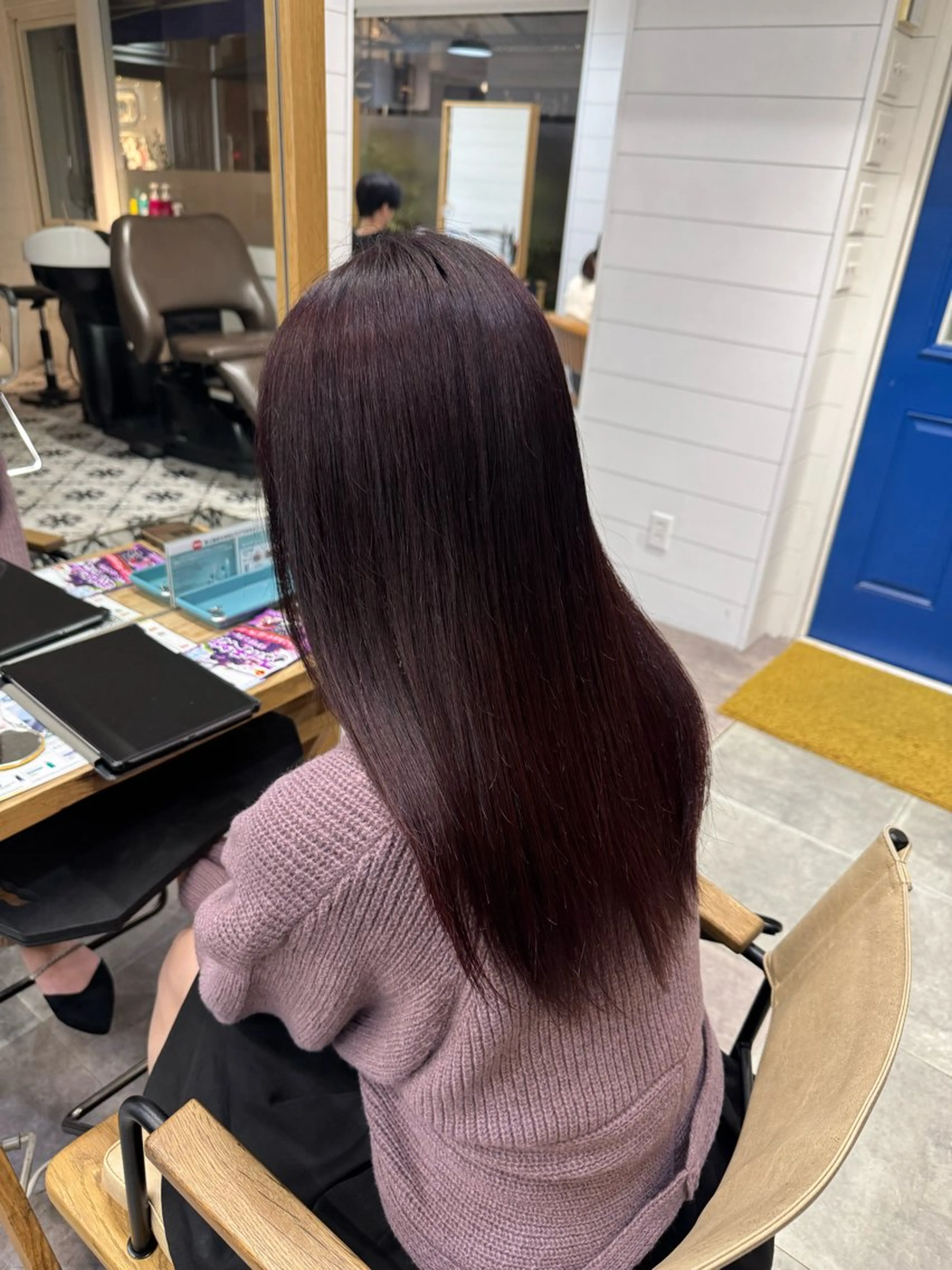 カラー レッドカラー 四ッ井 翔のヘアスタイル