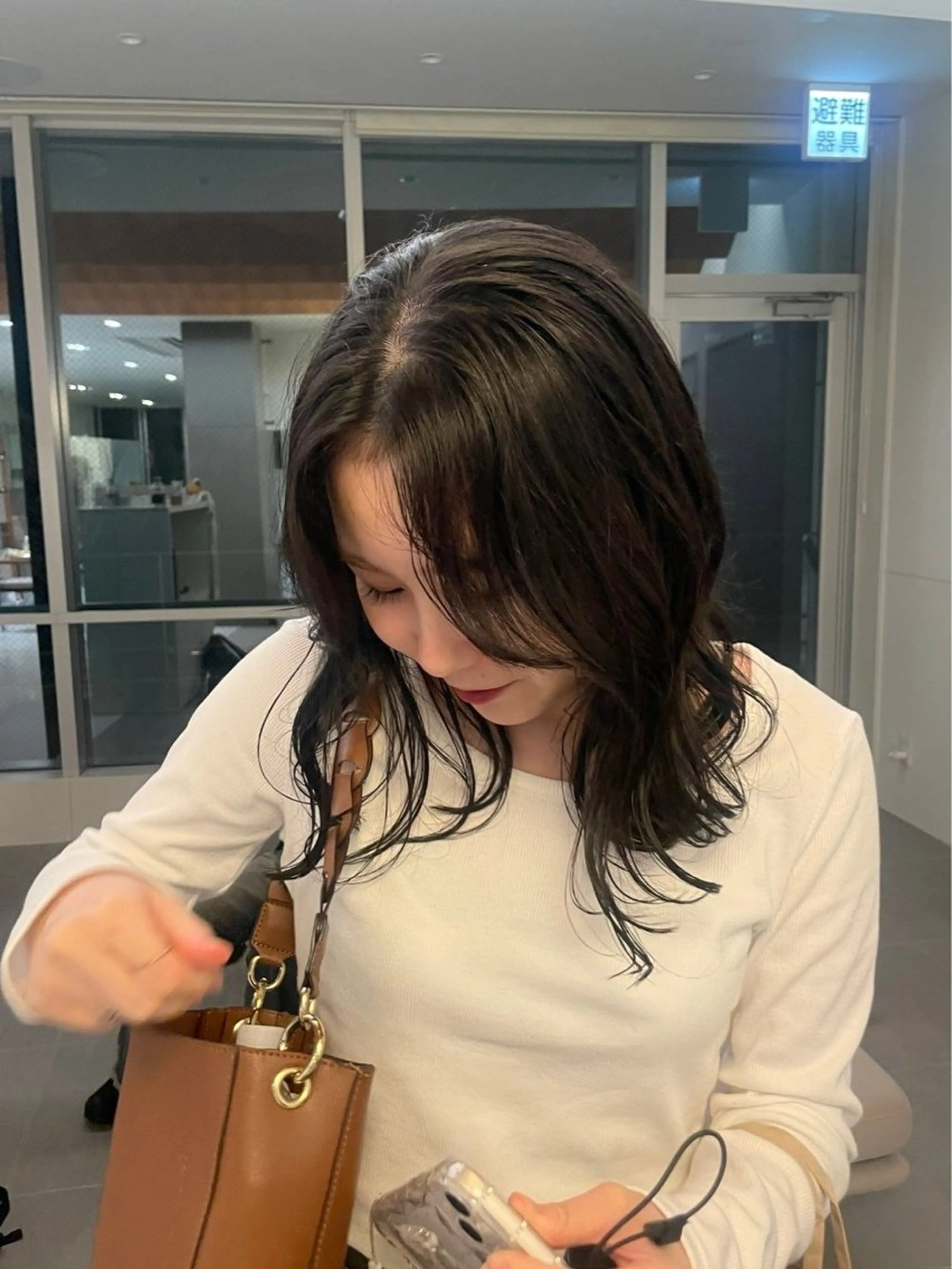 セミロング カラー LOREN AO所属・名古屋透明感カラー /LOREN RIOのヘアスタイル