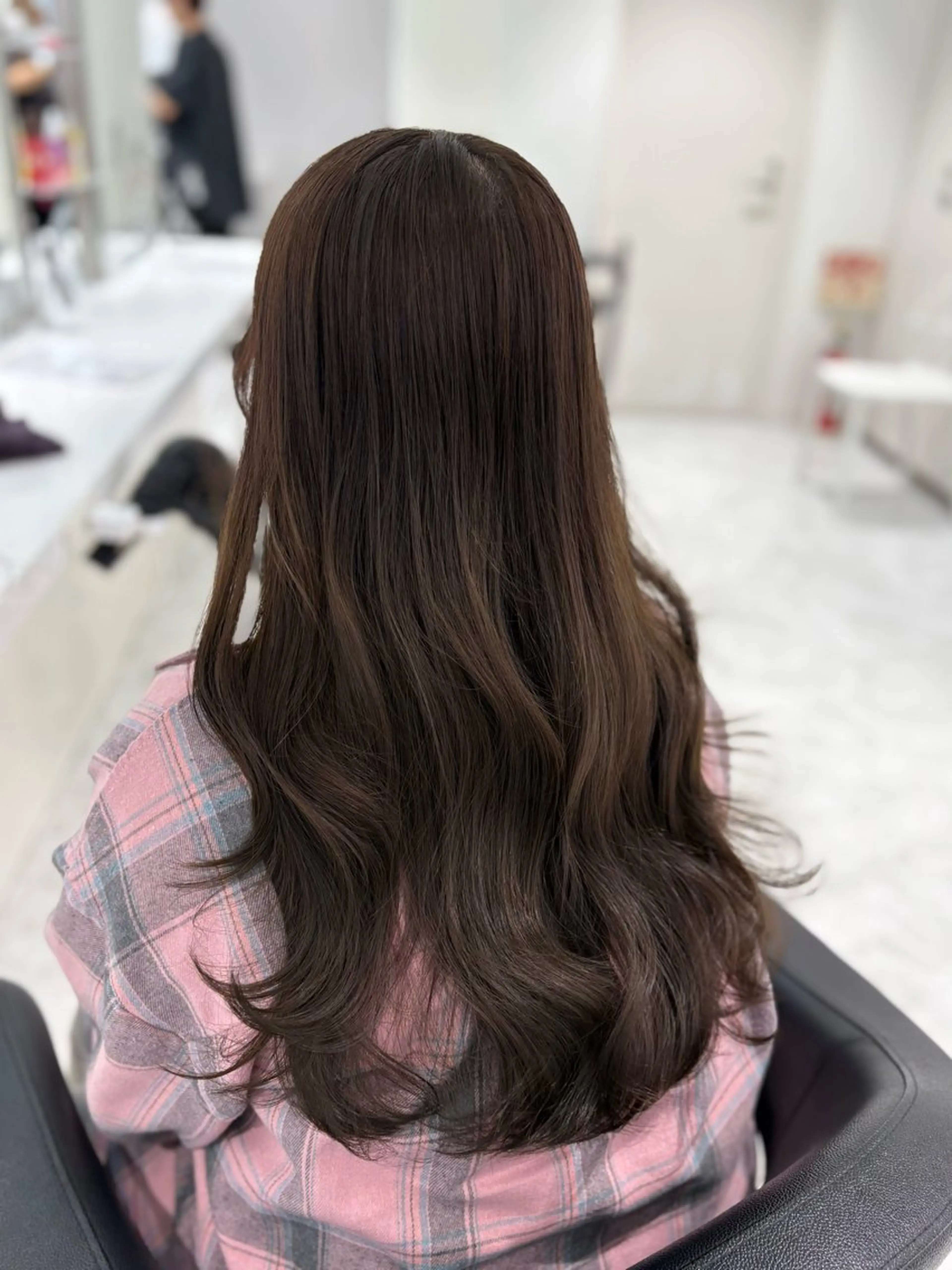 【💖10・11月限定💖】韓国風ハッシュカット🇰🇷＋ワンカラー＋トリートメント＋スタイリングの写真