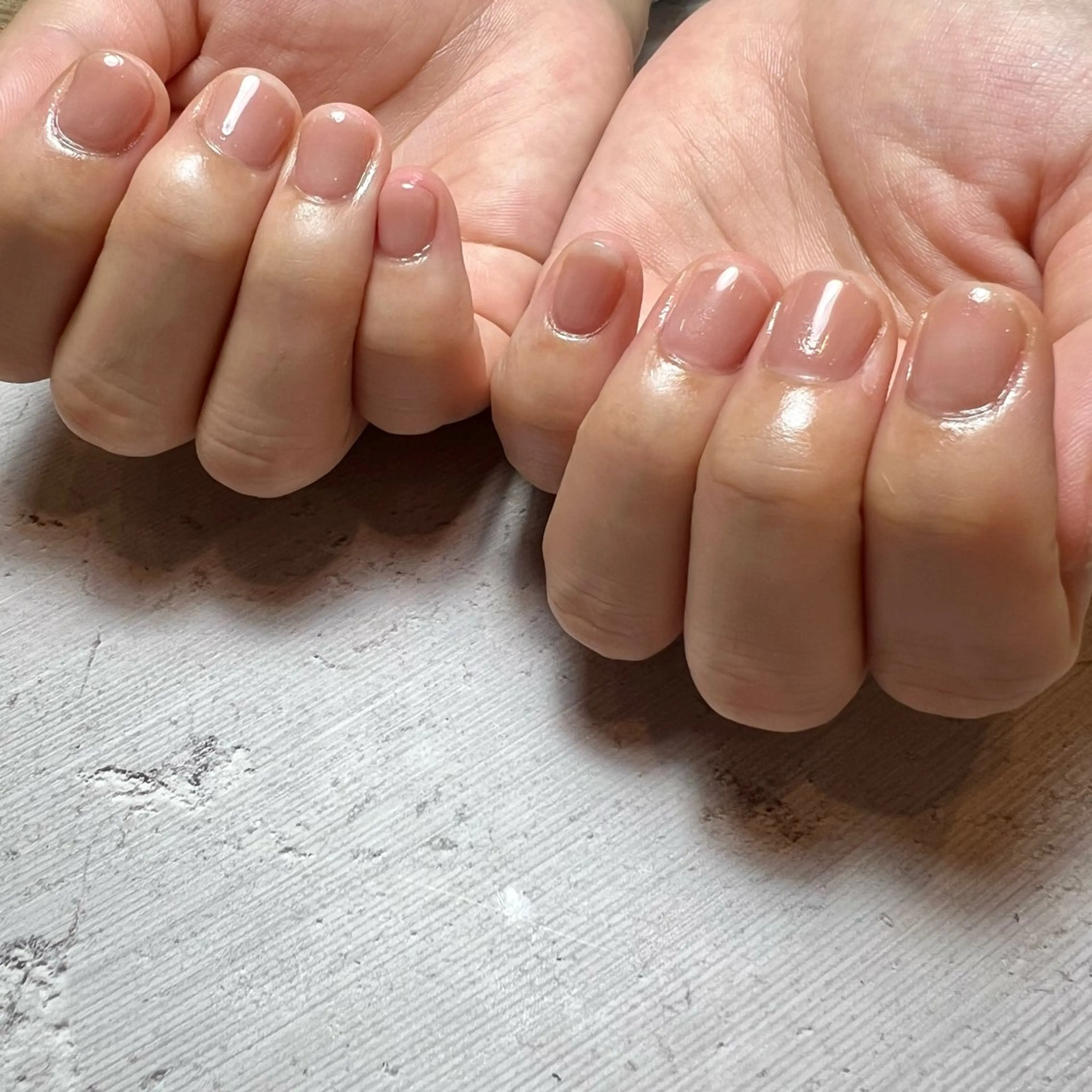 ネイル ワンカラーネイル twin .のネイルデザイン