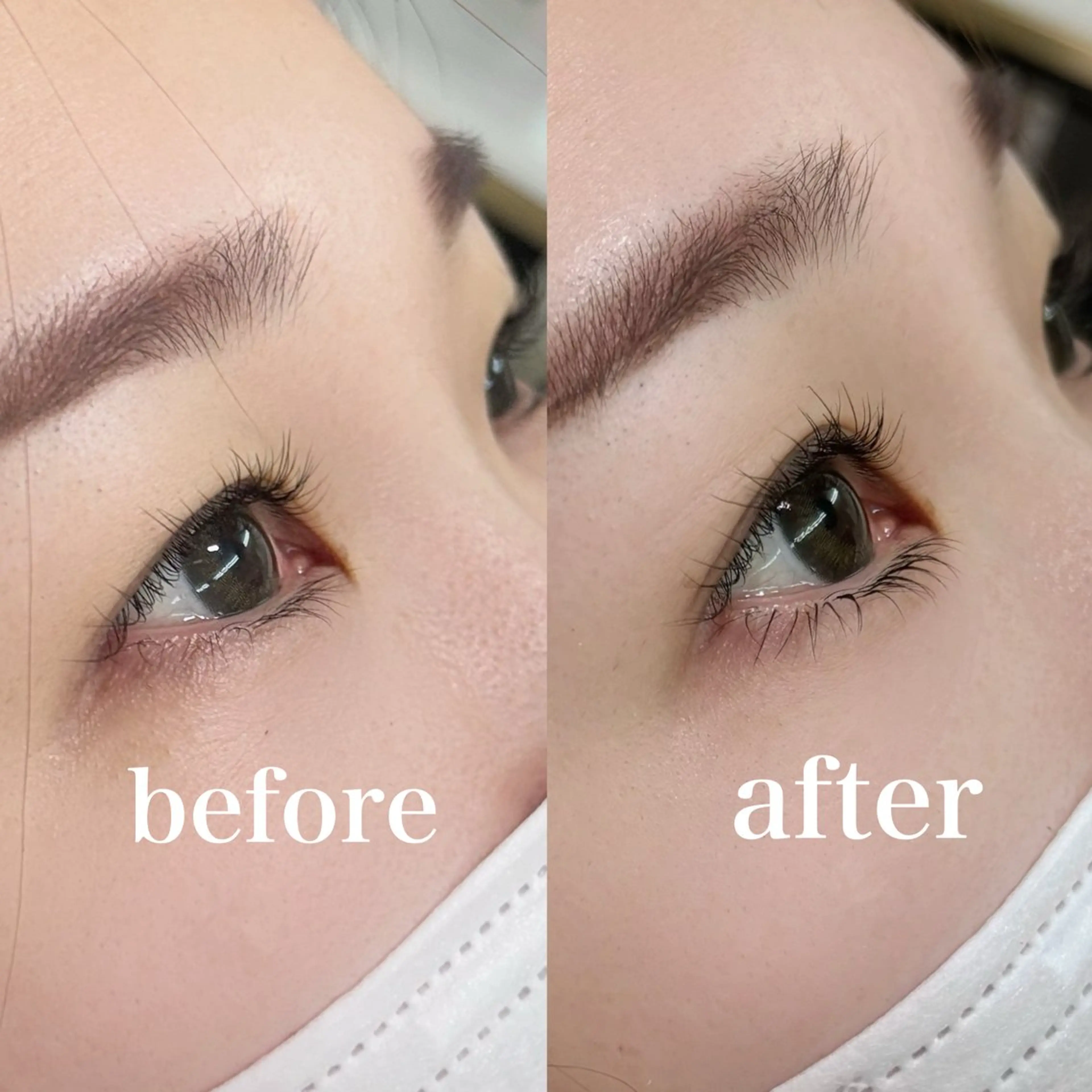 《面長解消で小顔効果🎀》上下マツエク130本の写真