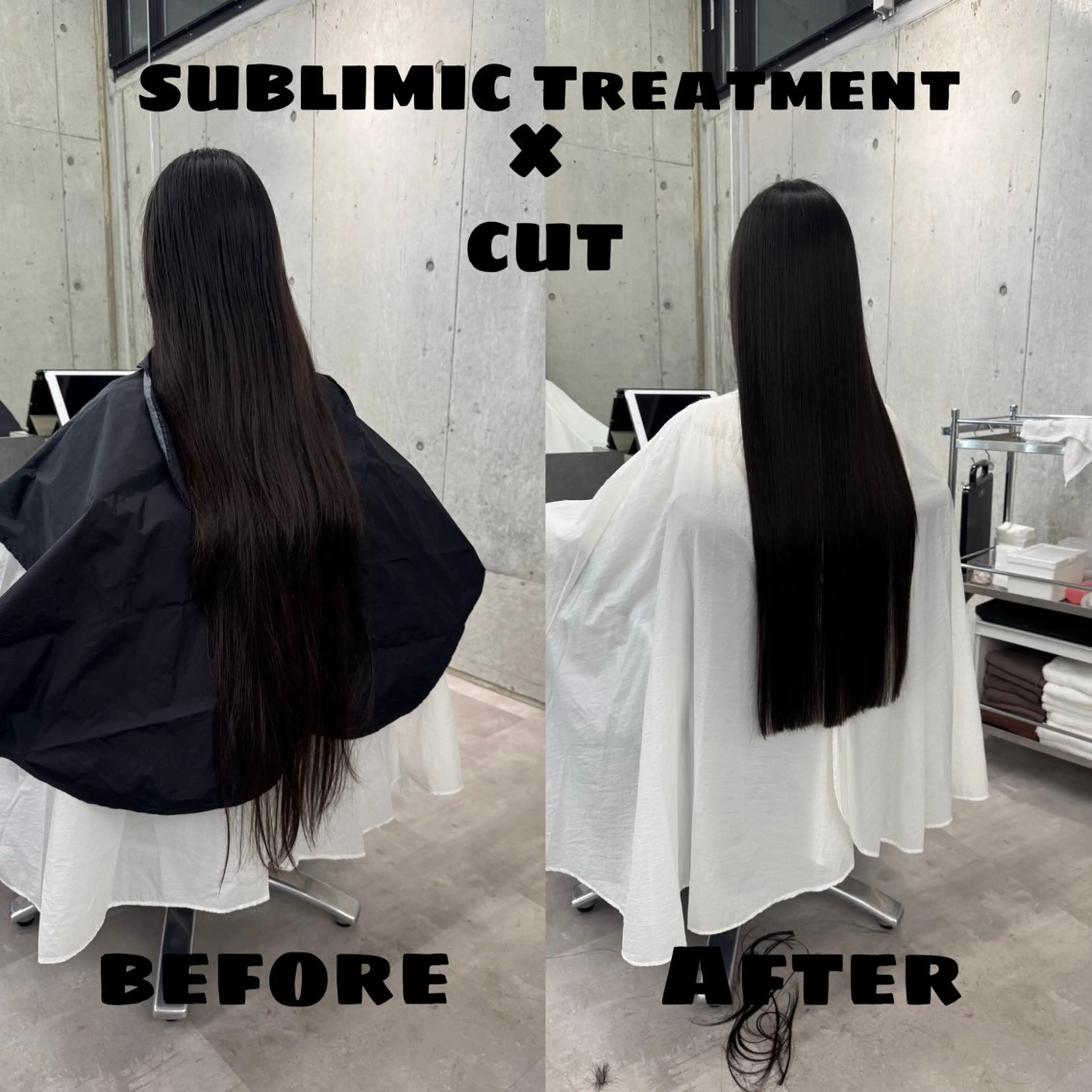 ロング ロング カット トリートメント shio【福岡天神】 カットモデル募集中のヘアスタイル