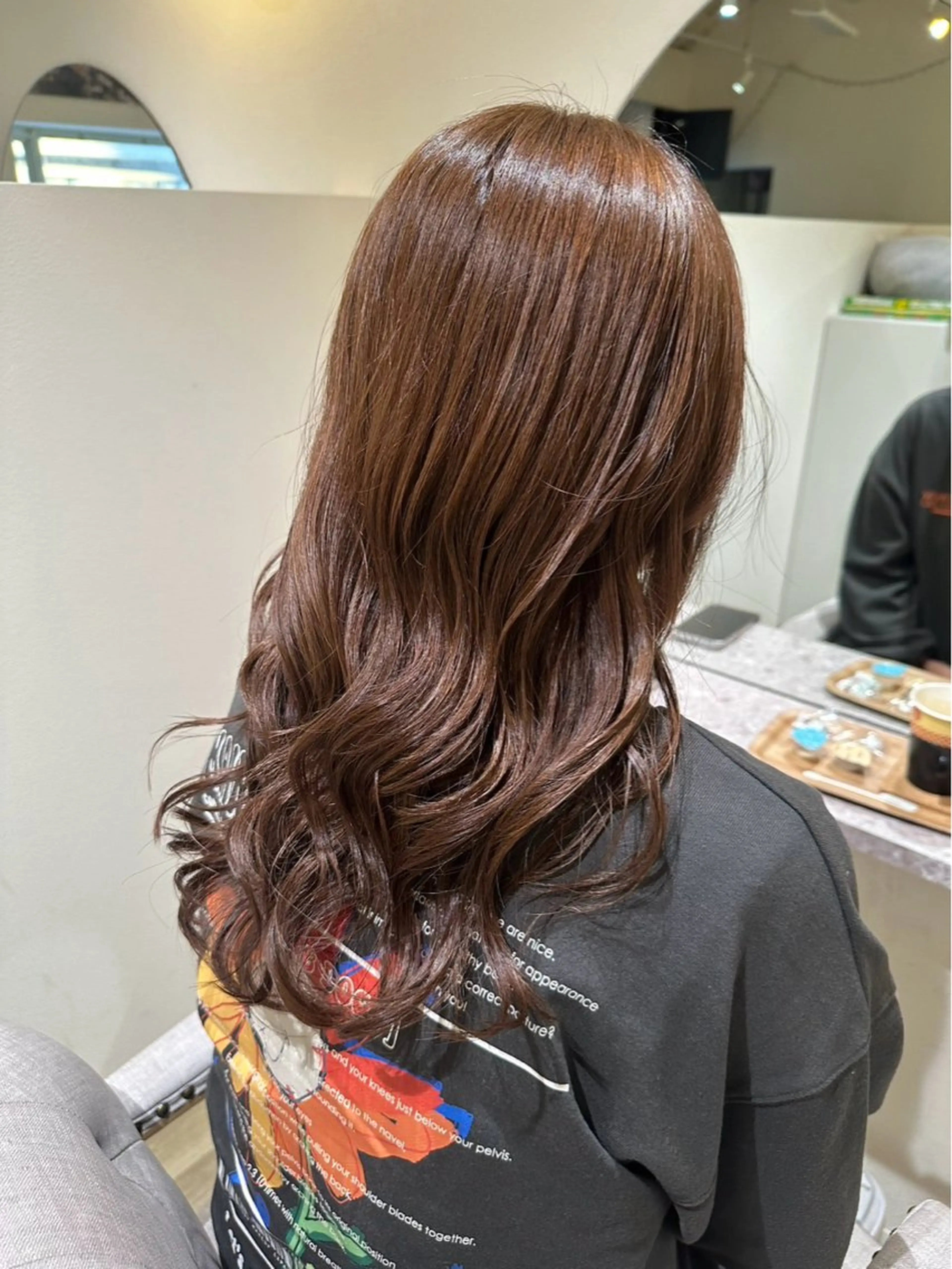 ロング カラー LEAPS adore都島店所属・みゆう 都島/透明感のヘアスタイル