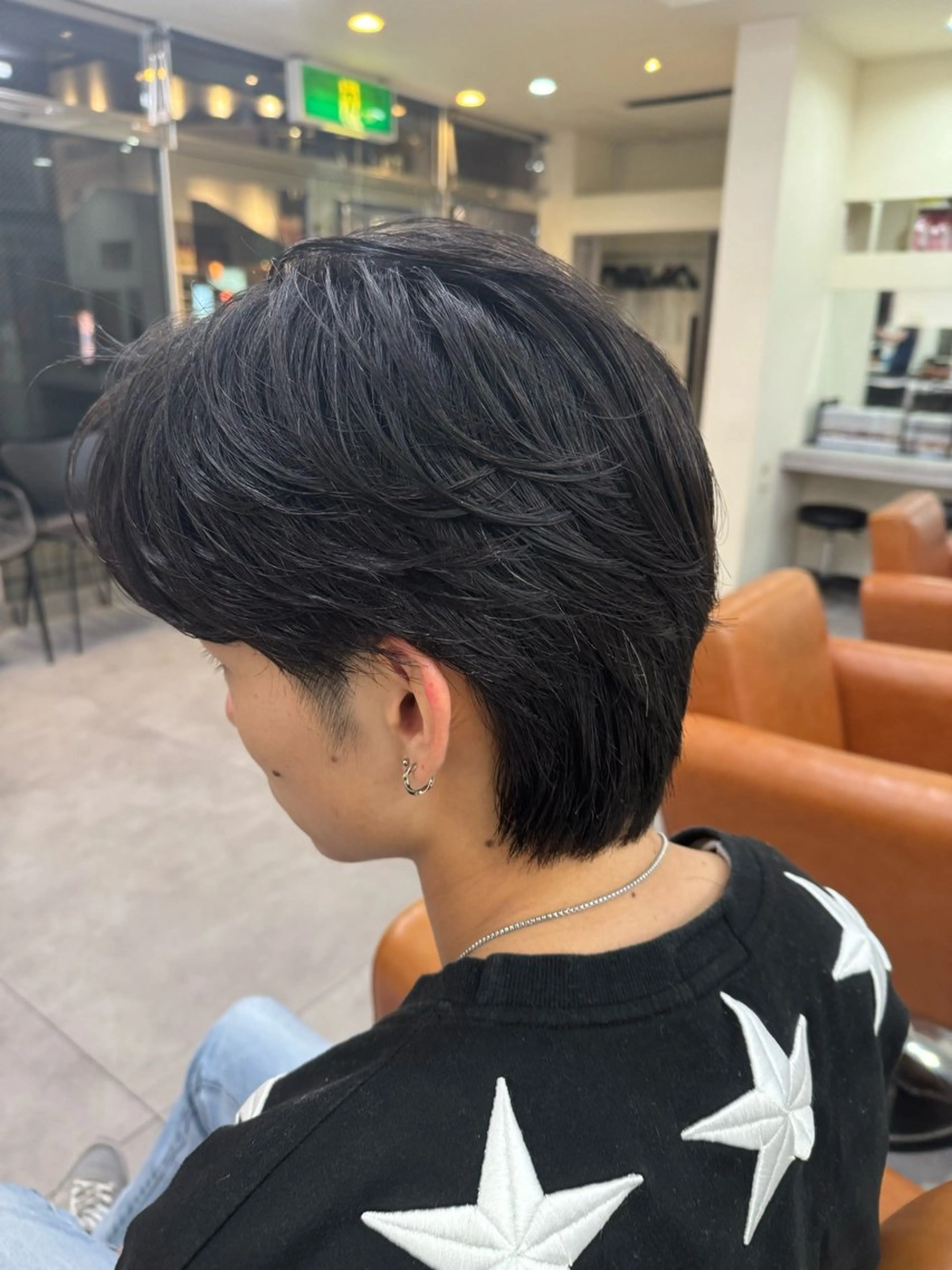 パーマ ツイストスパイラルパーマ ウルフカット ニュアンスパーマ スパイラルパーマ ツイストパーマ カット パーマ パーマ/京都駅 /メンズ/藤井 翔のヘアスタイル