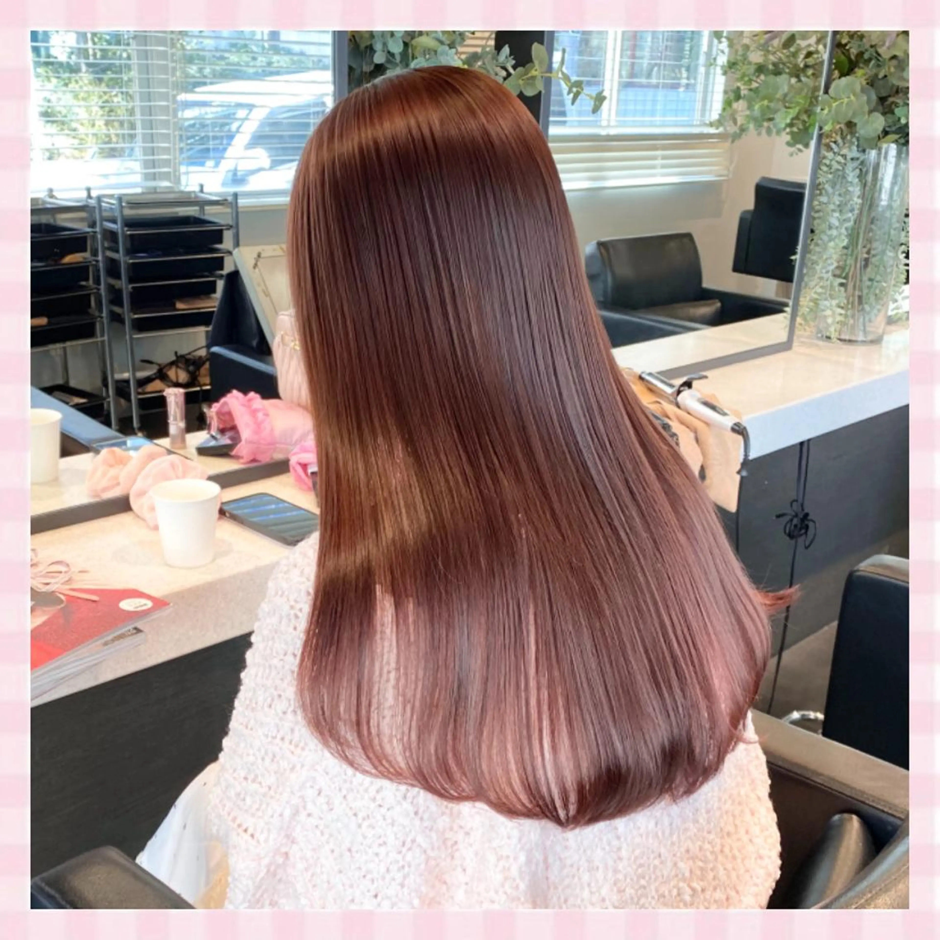 ロング カラー 💗ガーリーヘア🎀 saki💗のヘアスタイル