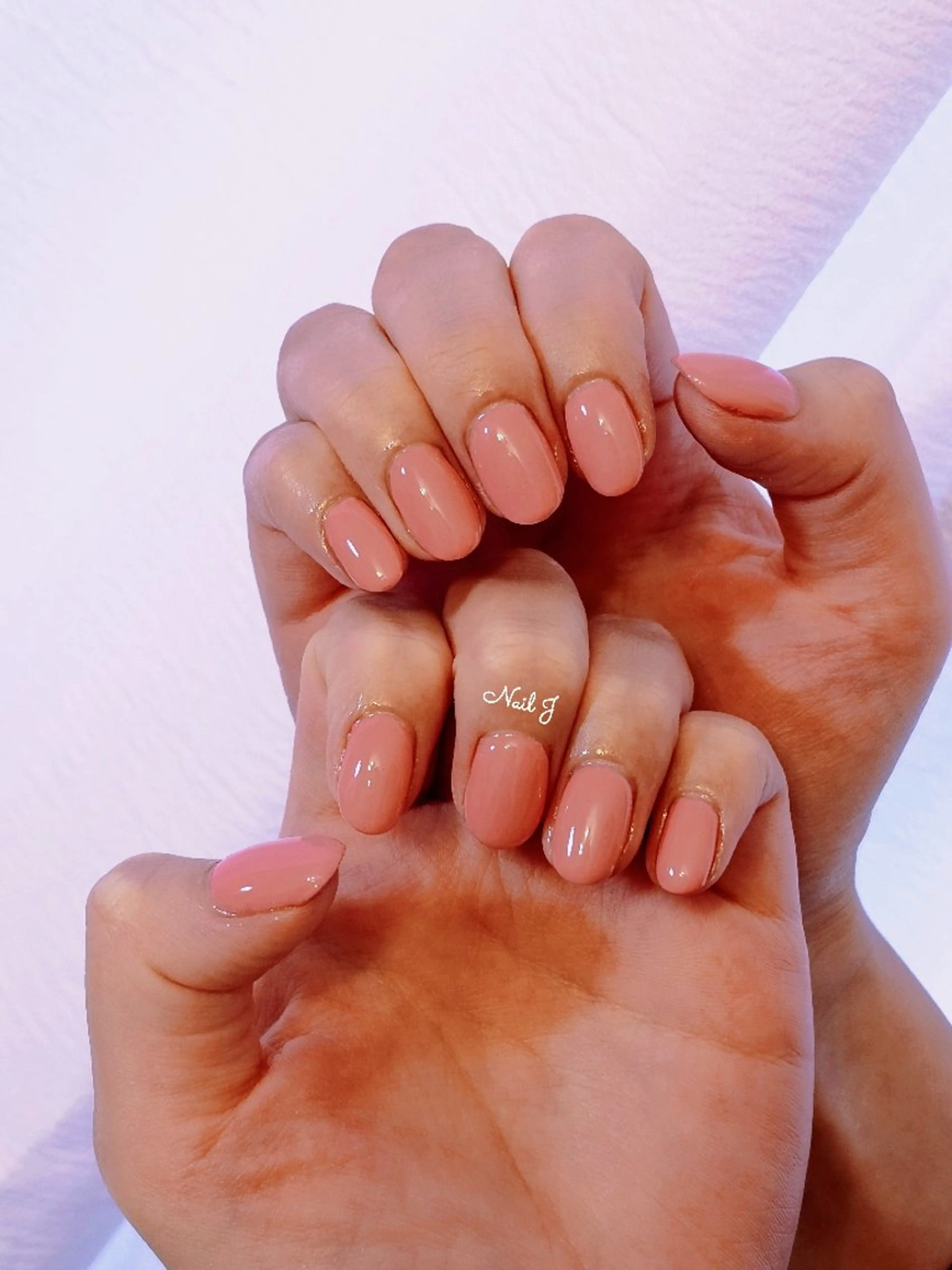 ネイル ワンカラーネイル ハンドネイル Nail Jのネイルデザイン