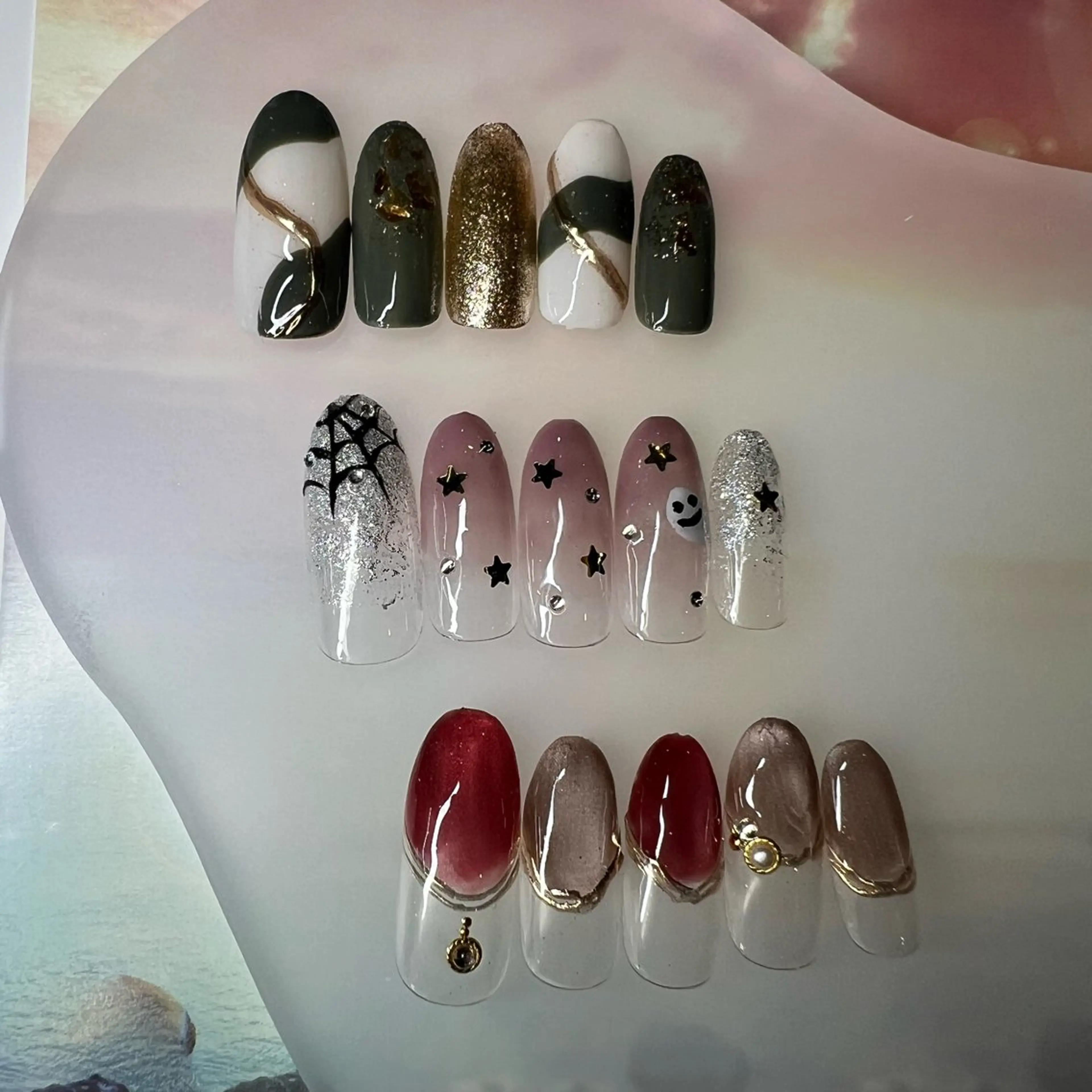 ネイル ハンドネイル セプトネイル西大寺店 香取のネイルデザイン