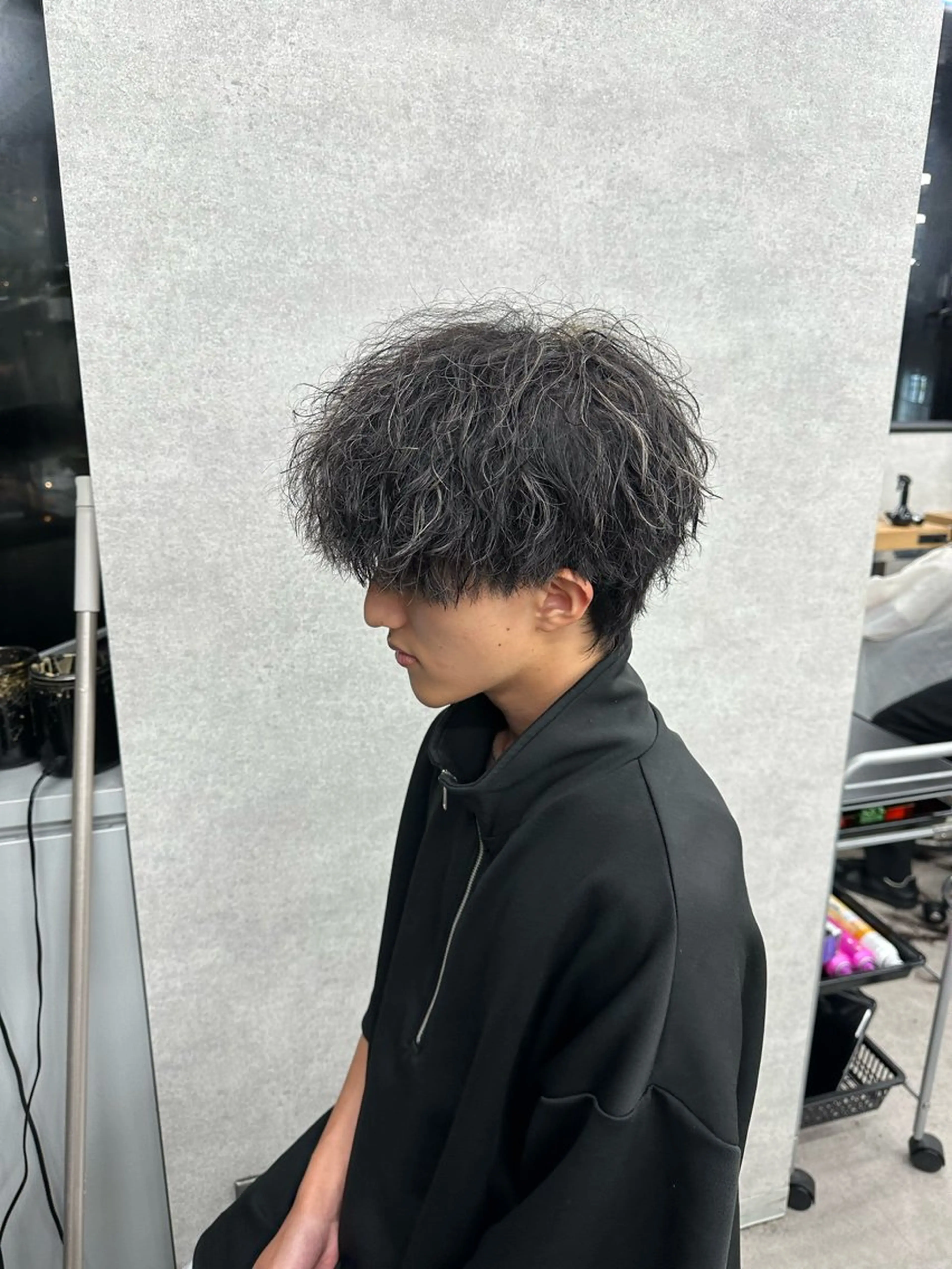 ショート パーマ 【メンズ特化】 笹目純のヘアスタイル