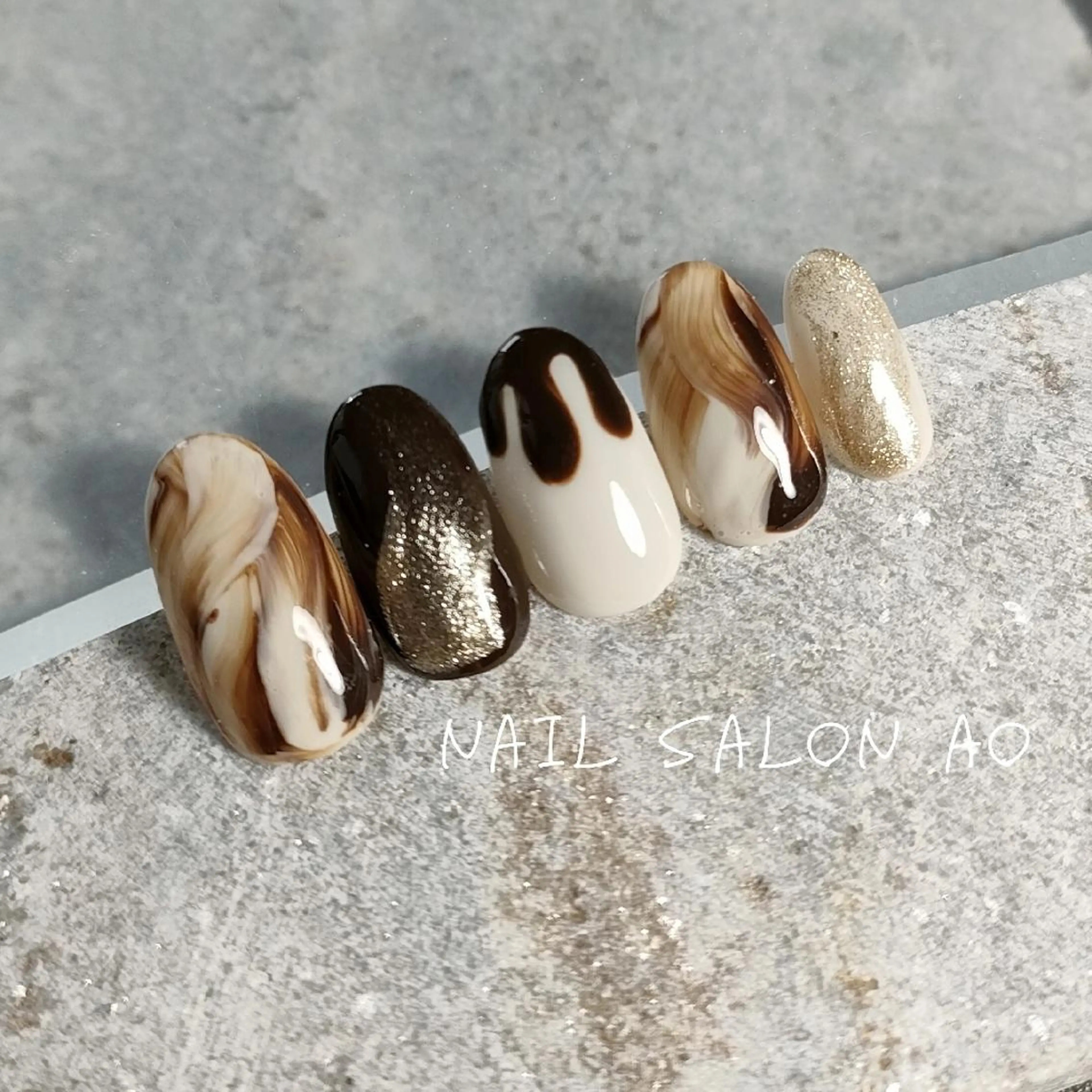 ネイル Nail Salon   AO✳Emiのネイルデザイン