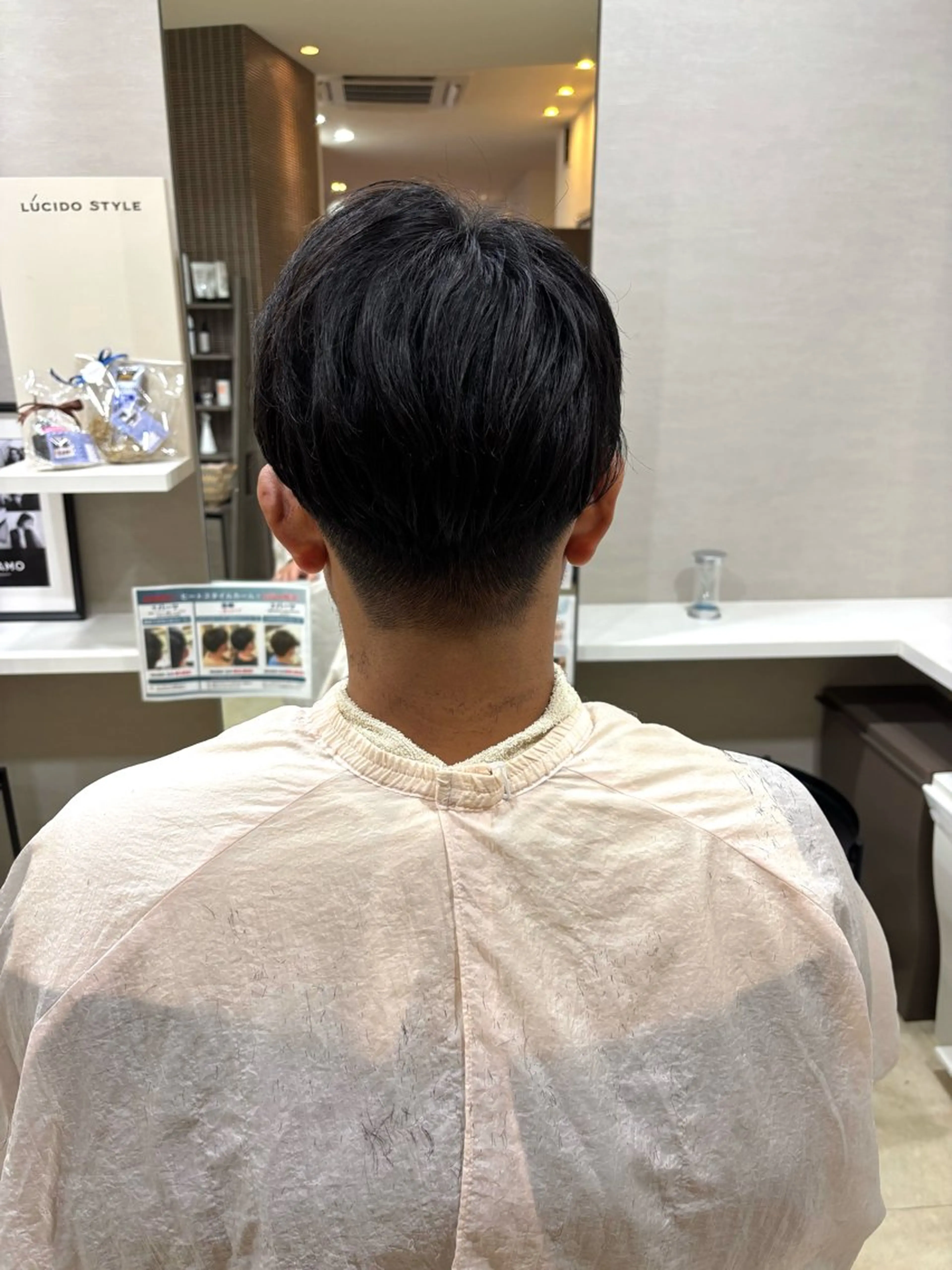 ショート メンズ 天野 妃菜のヘアスタイル