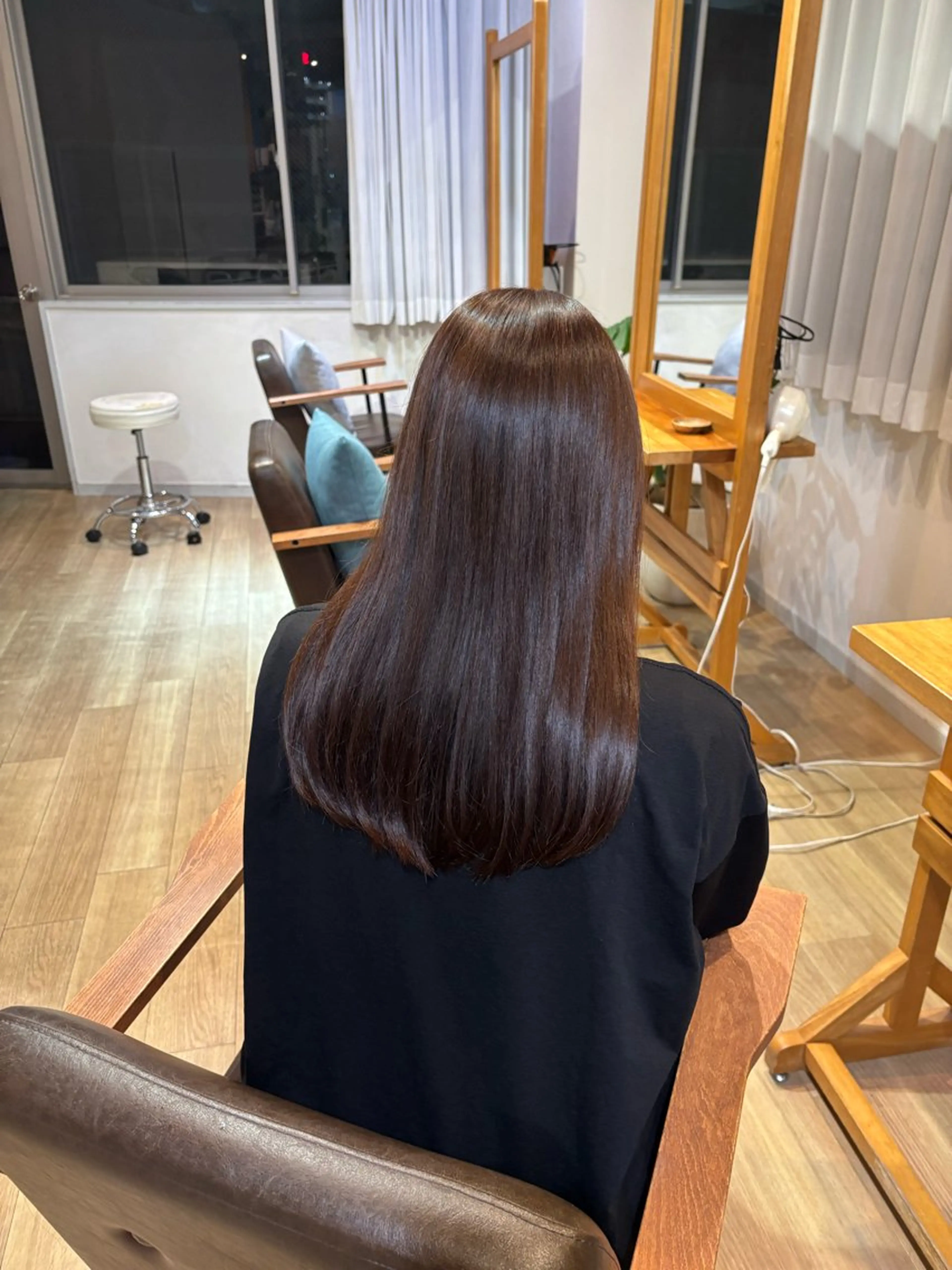 ロング カラー ブラウンカラー カット ヘアカラー トリートメント RINNO🌷艶髪/ 艶カラーのヘアスタイル