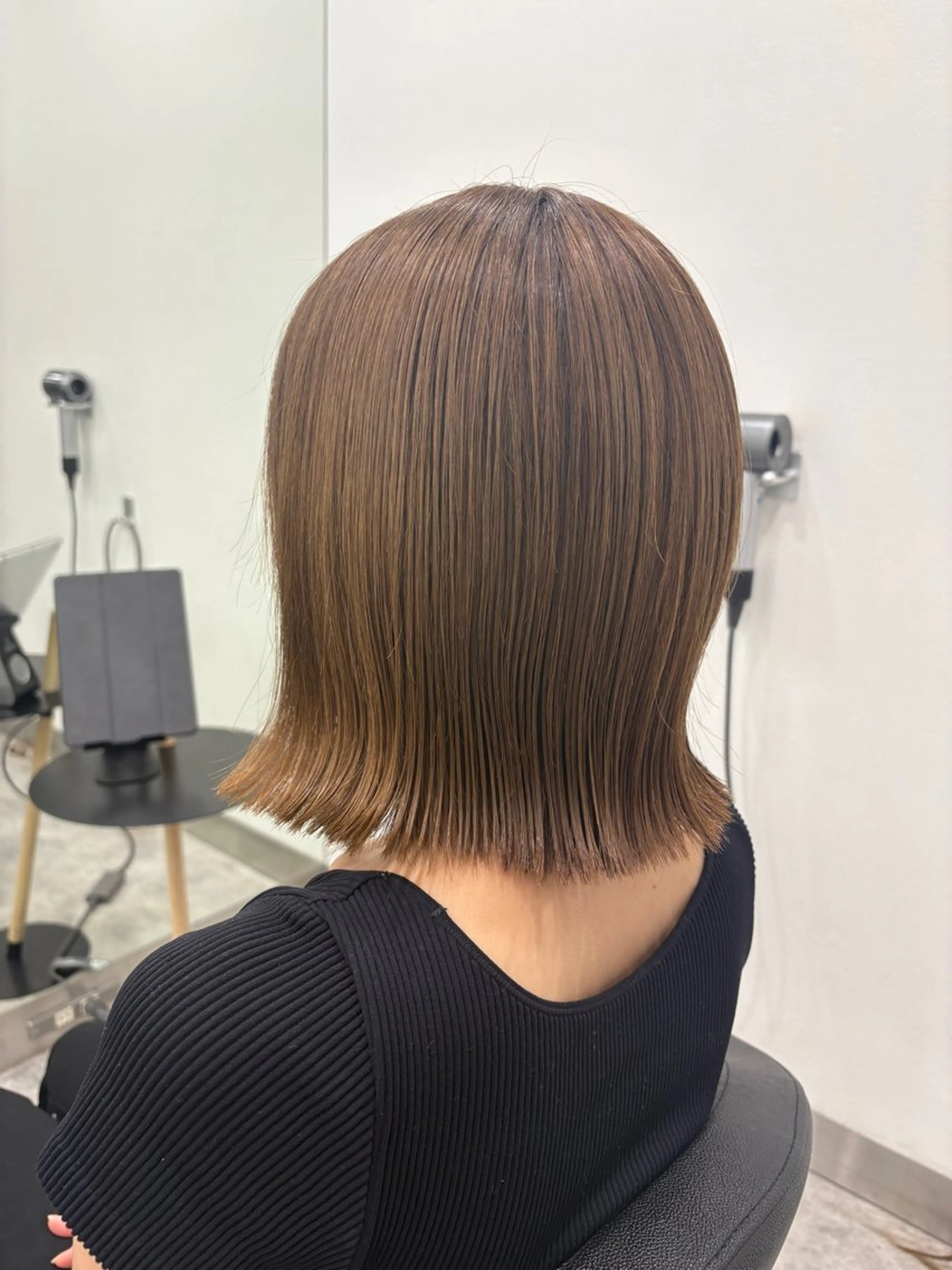 ショート カラー ヘアアレンジ ブリーチ ケアブリーチ ボブ 韓国風ヘア レイヤーカット 💝似合わせカット& カラーＵｒｕｎａ💝のヘアスタイル