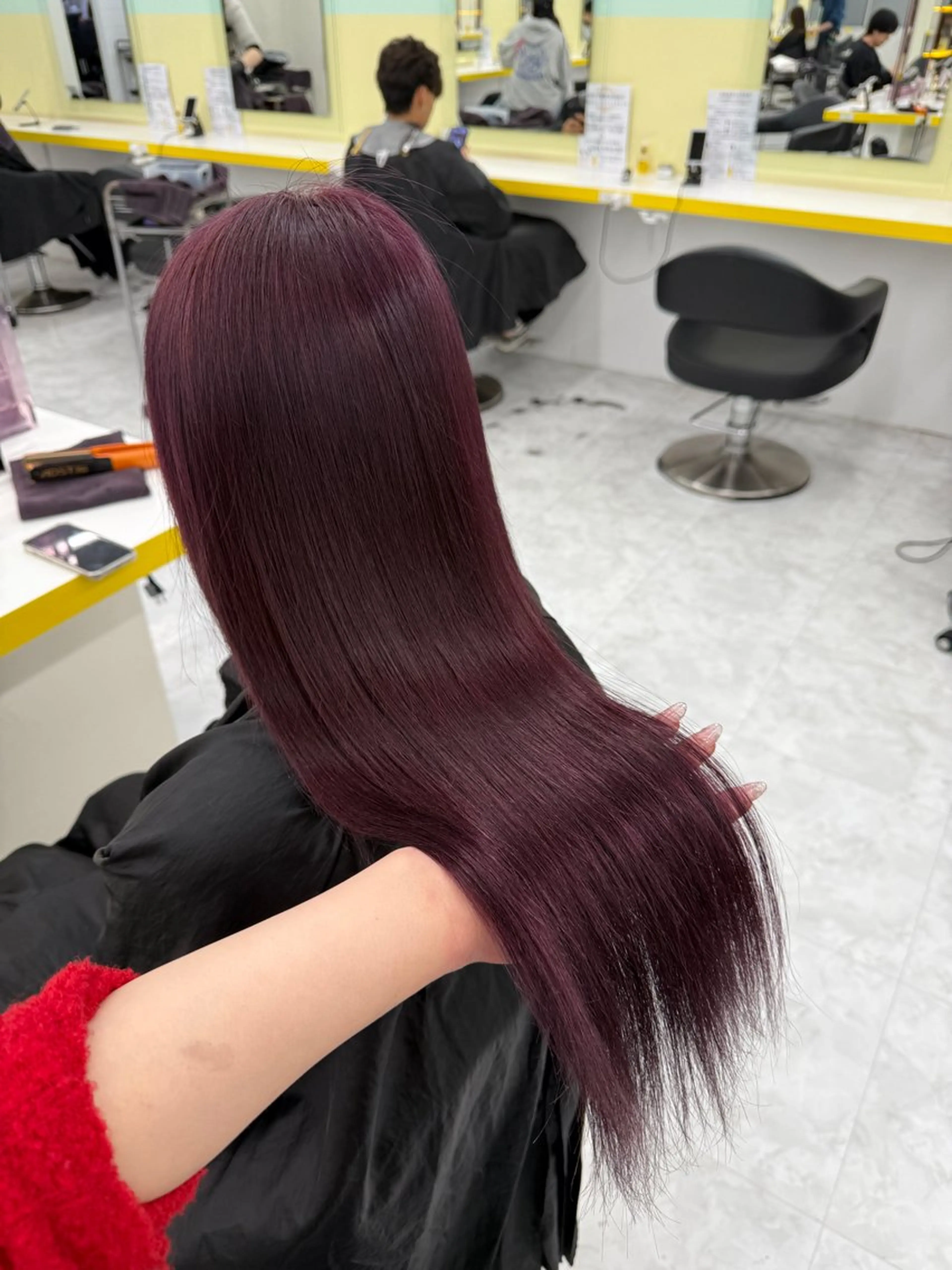 ロング カラー ヘアアレンジ ヘアカラー トリートメント ヘアセット 🎀Girly艶髪カ ラー🎀Harukaのヘアスタイル