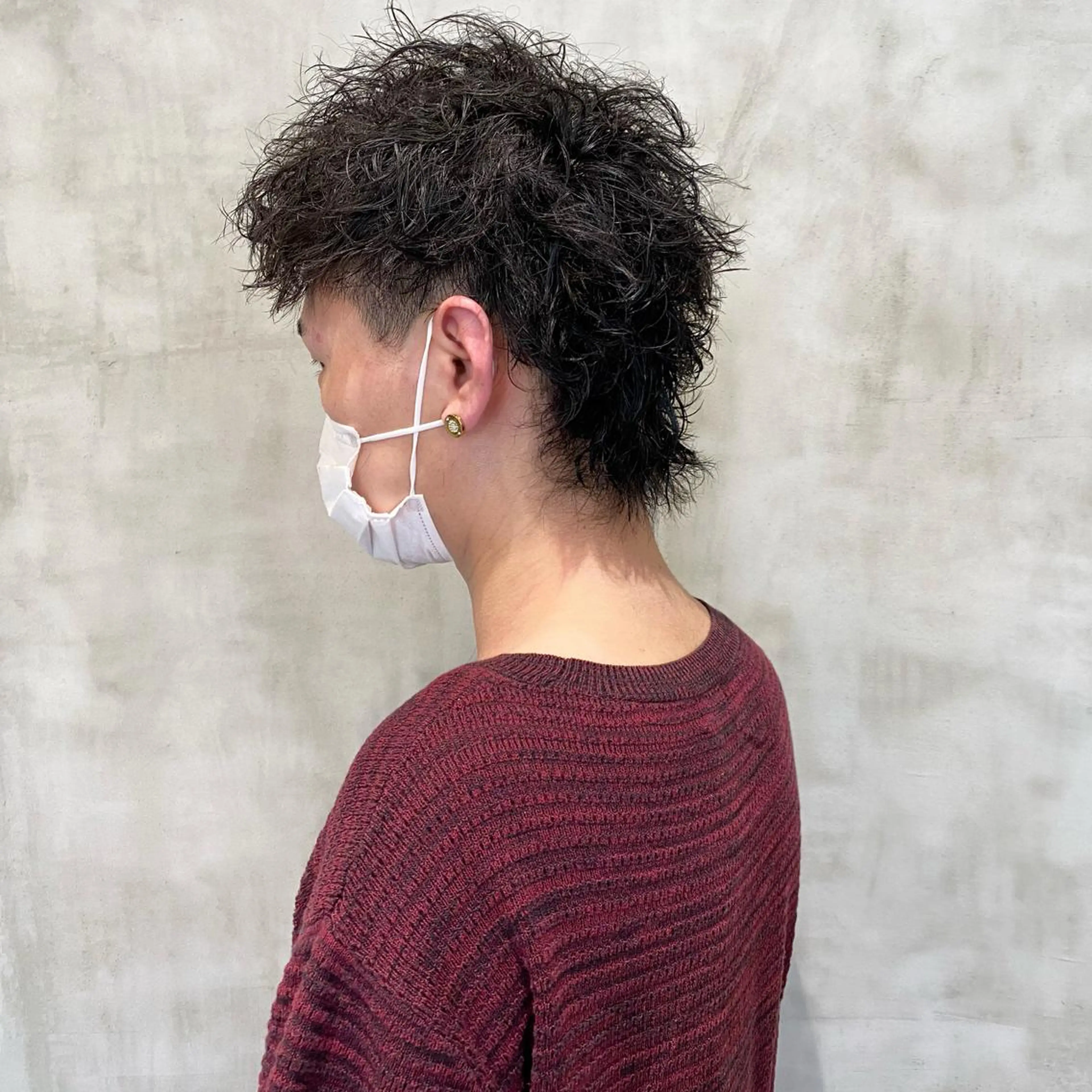 ショート パーマ メンズ ill副店長 立和田純也のヘアスタイル