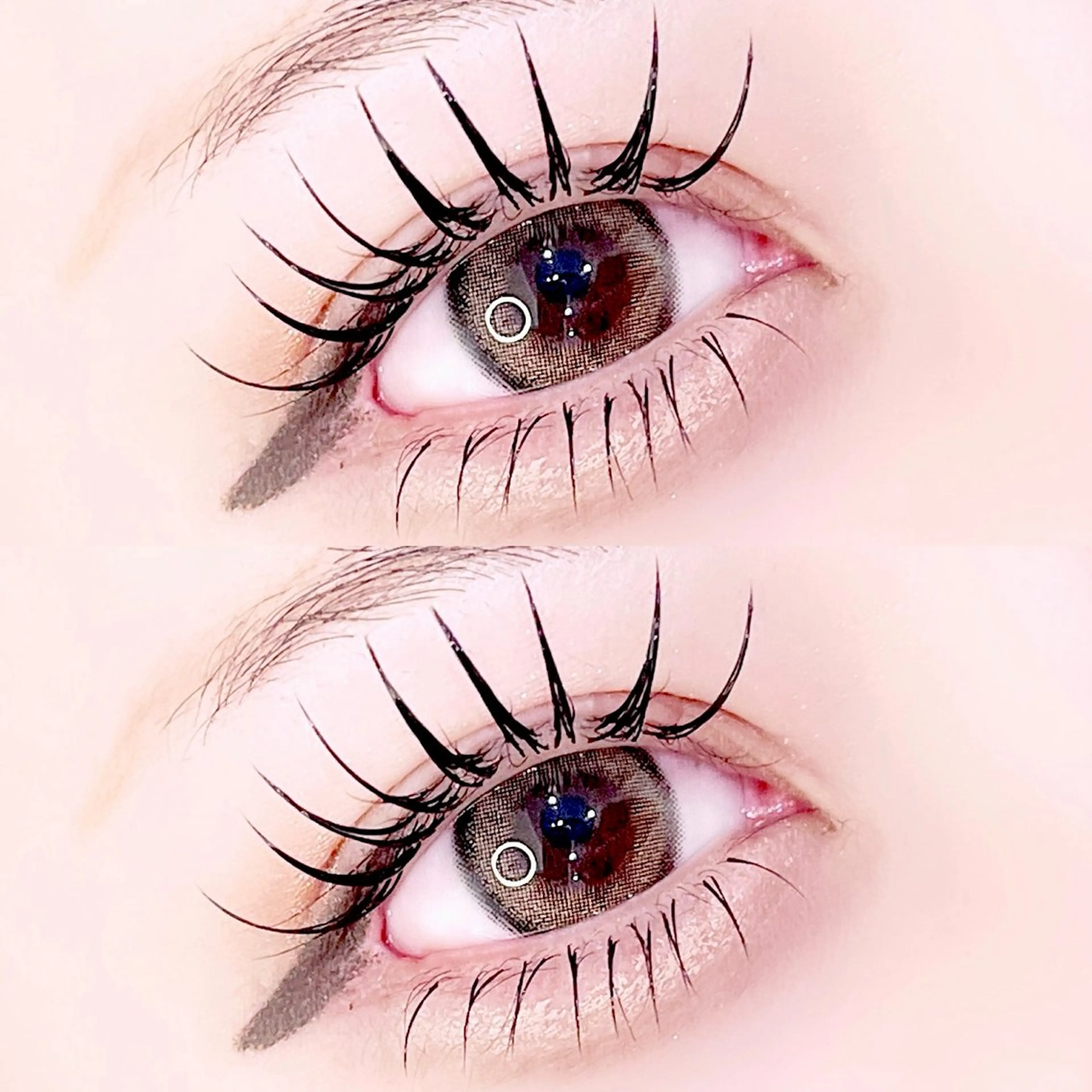 マツエク・マツパ 下まつげエクステ マツエク 長尾 桃果 🫧 eyelistのマツエク・マツパデザイン