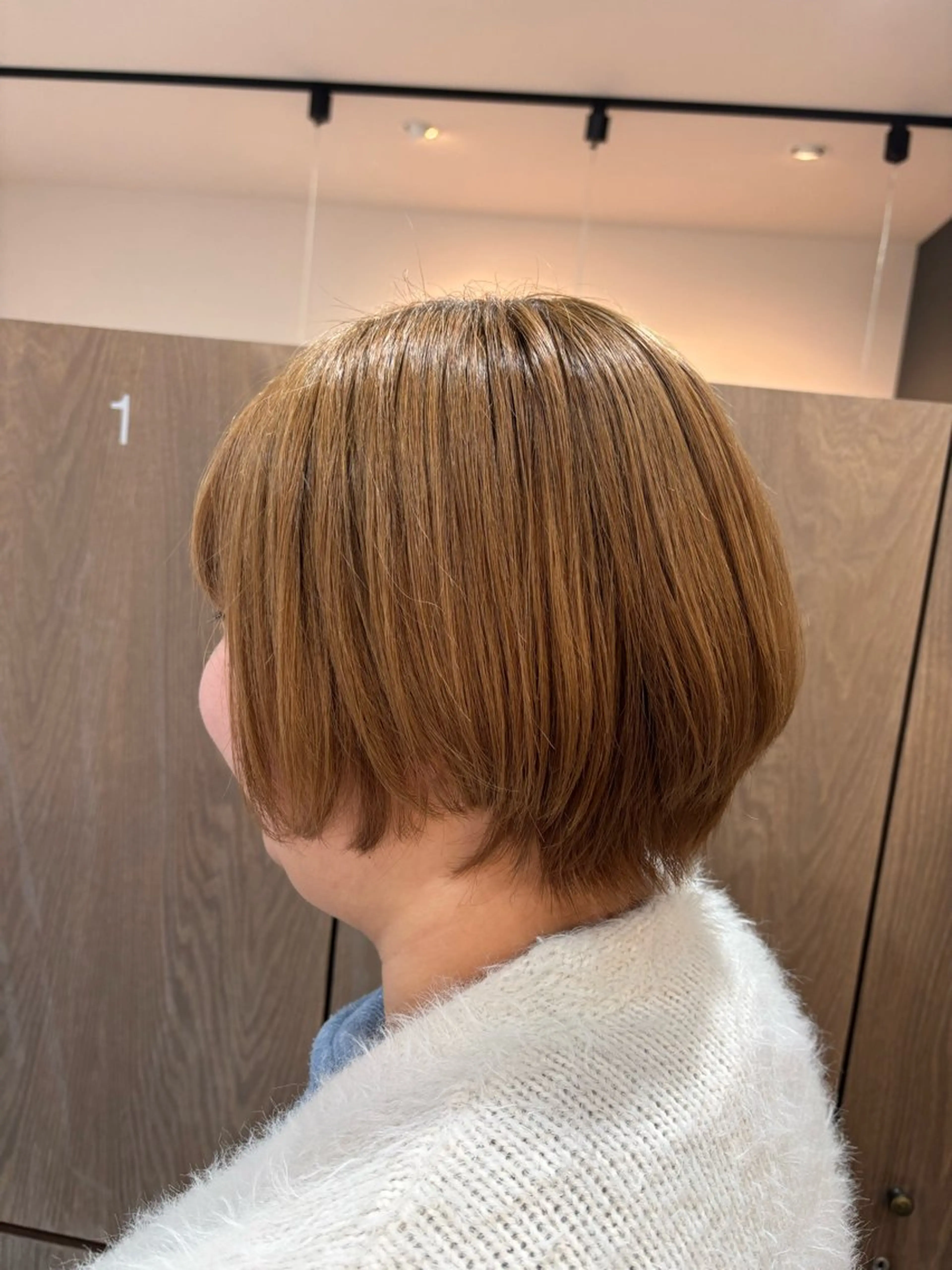 ショート ショートヘア カット ヘアカラー トリートメント ルプラボウ あいか 韓国ヘア/艶髪のヘアスタイル