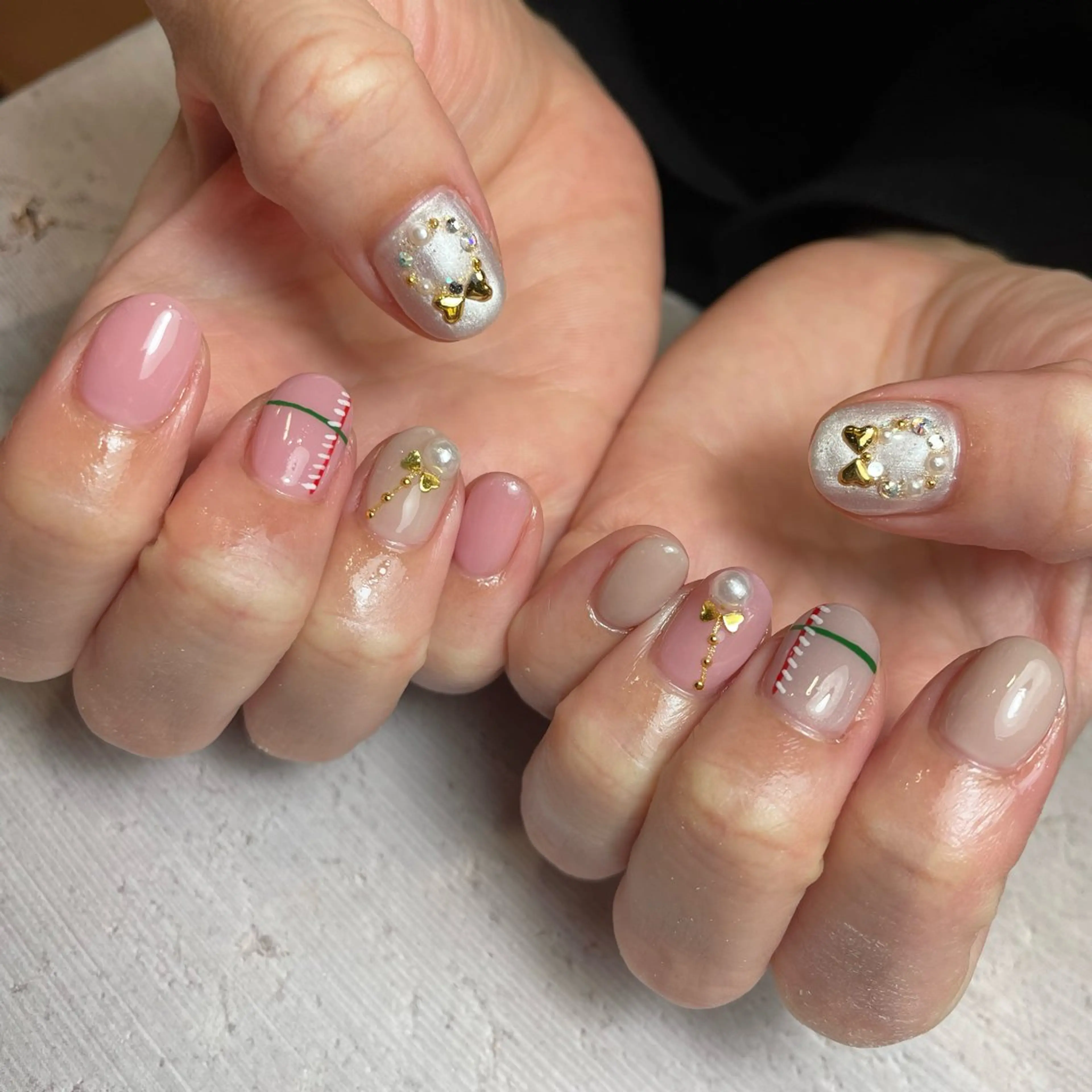 ネイル ハンドネイル nail&eyelash mate所属・京都/東向日/桂 ayumiのネイルデザイン