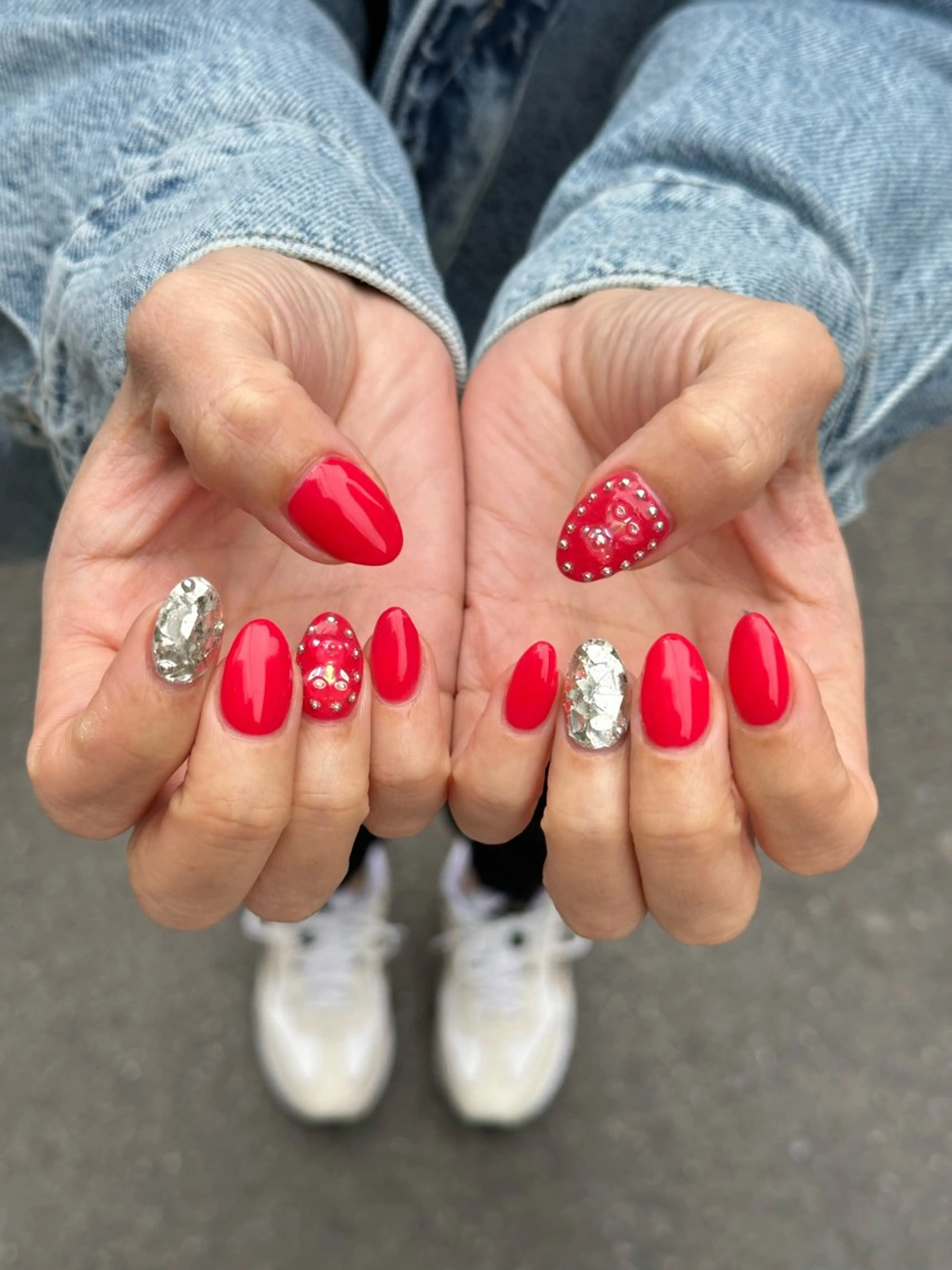 ミディアム yuka ♡のネイルデザイン