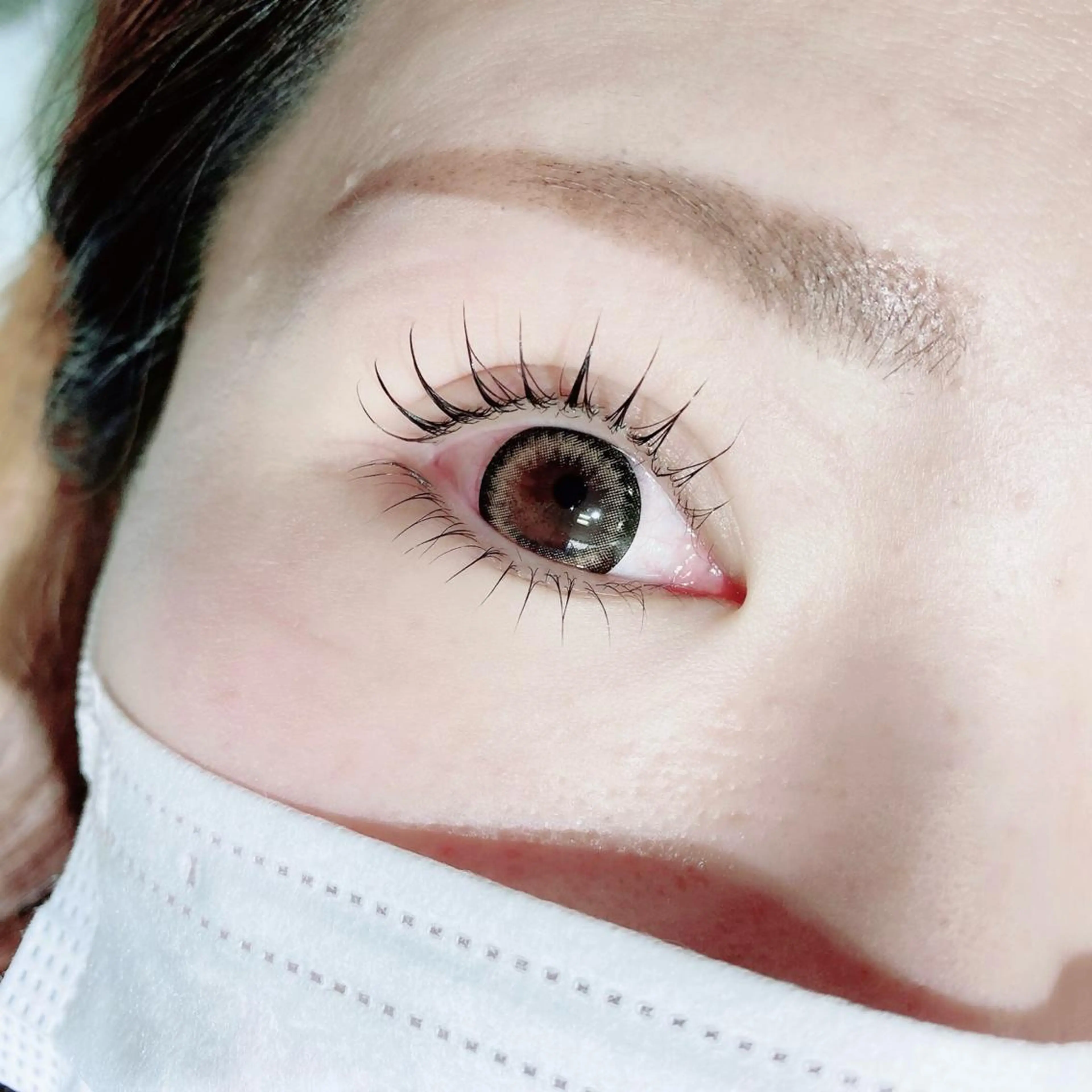 当日予約限定✨トリートメント付き✨まつ毛パーマ上下SETの写真