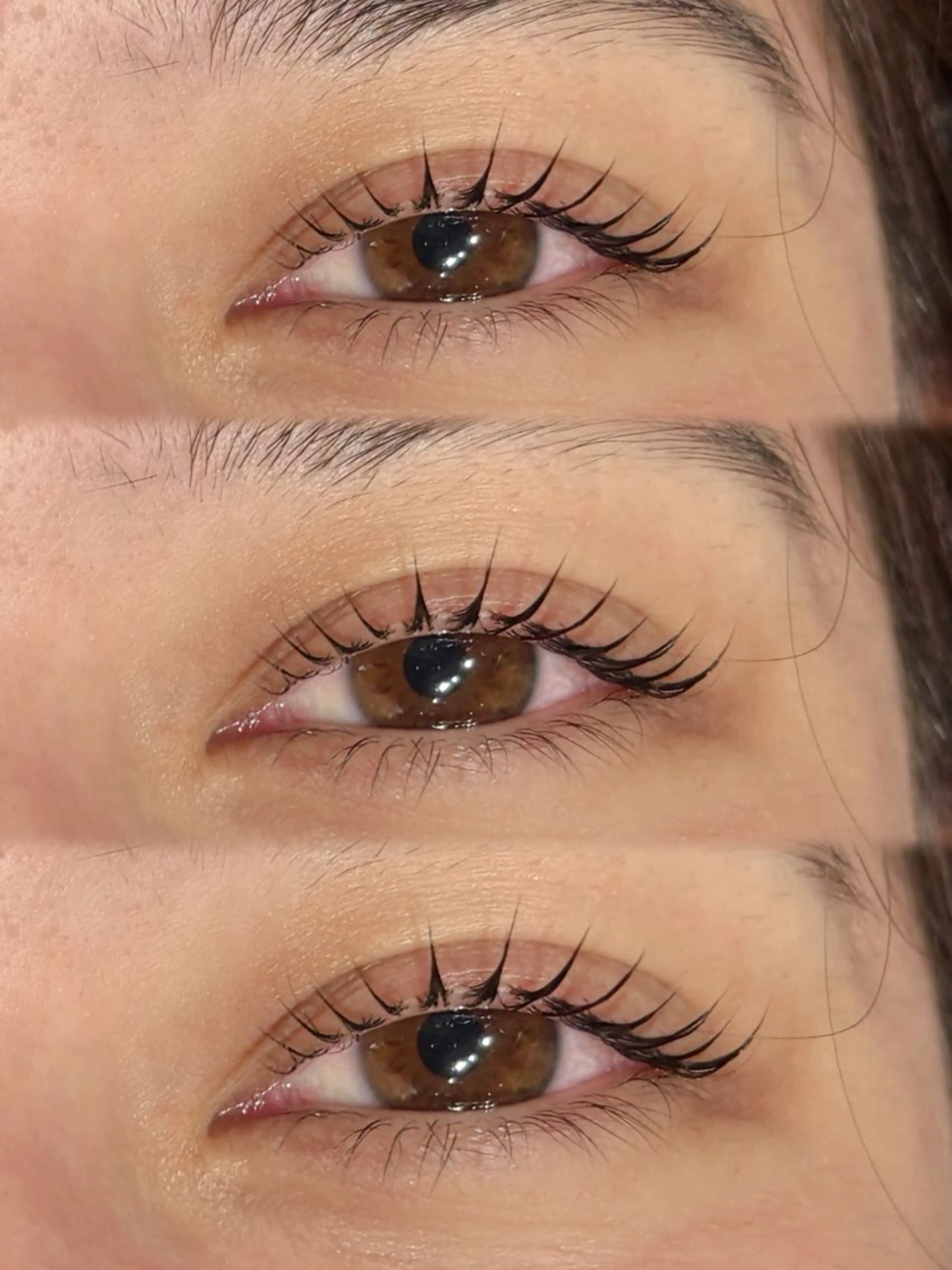 マツエク・マツパ パリジェンヌラッシュリフト 岩田 礼気のマツエク・マツパデザイン