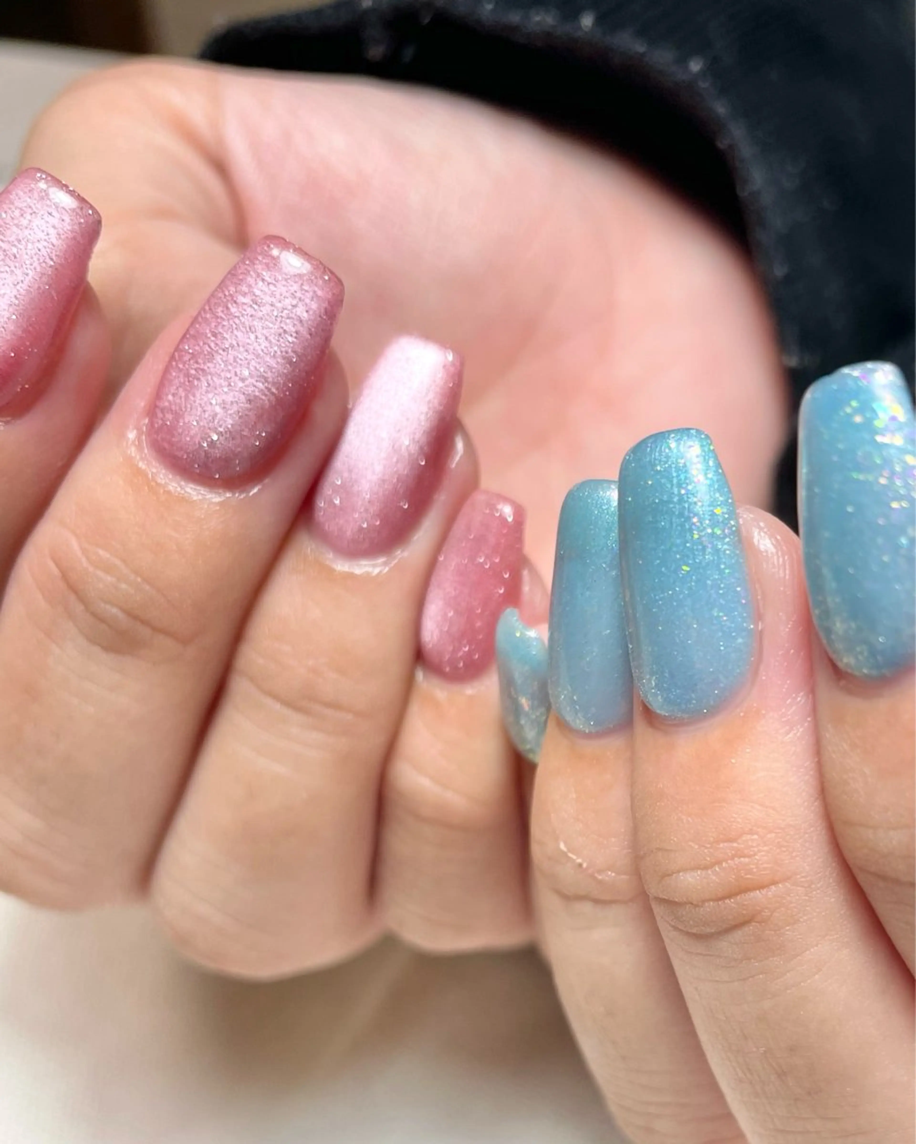 ネイル マグネットネイル ハンドネイル nail salon Cottonのネイルデザイン