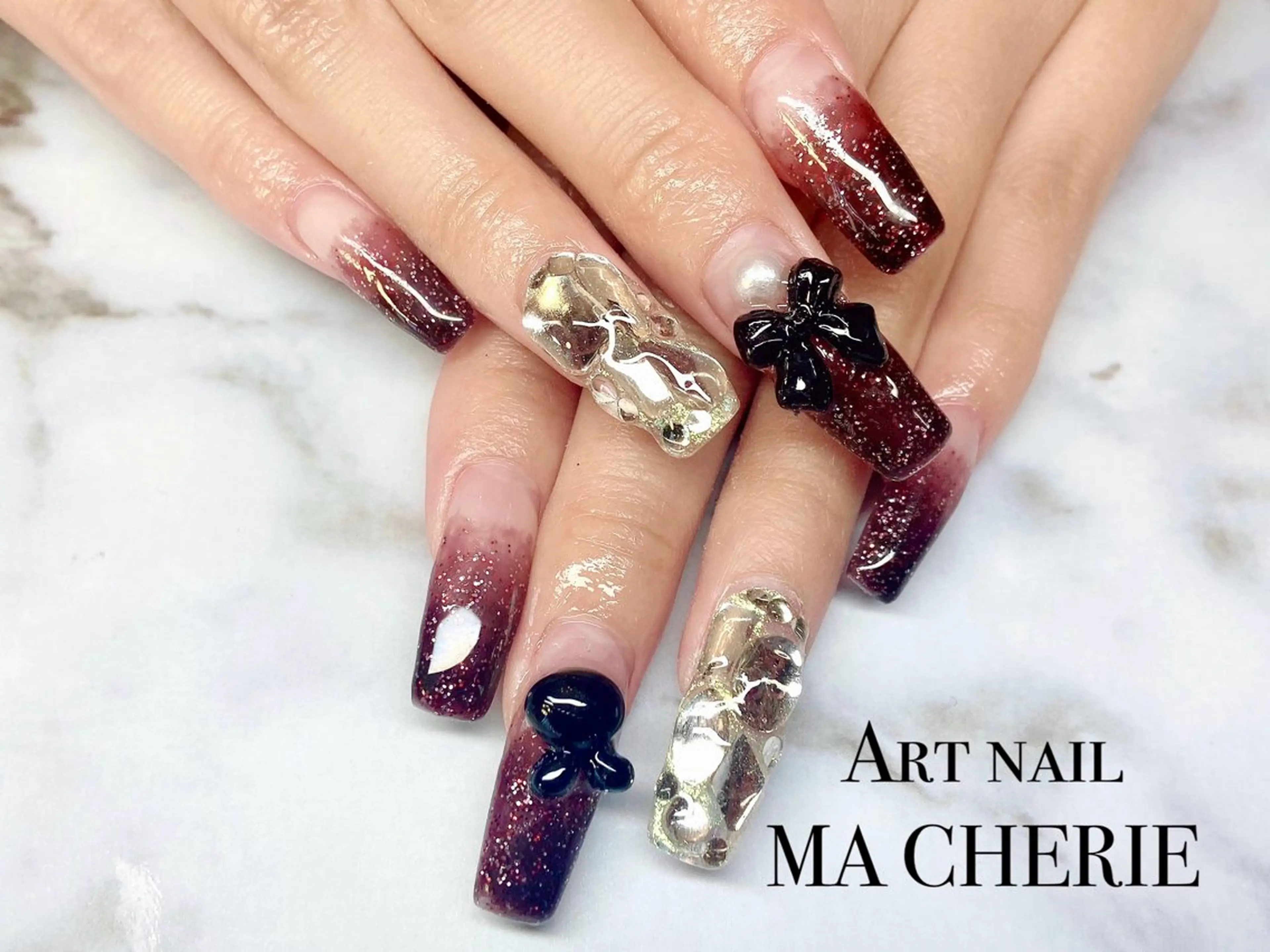 ネイル Art nail MA CHERIE所属・Mii MA CHERIEのネイルデザイン