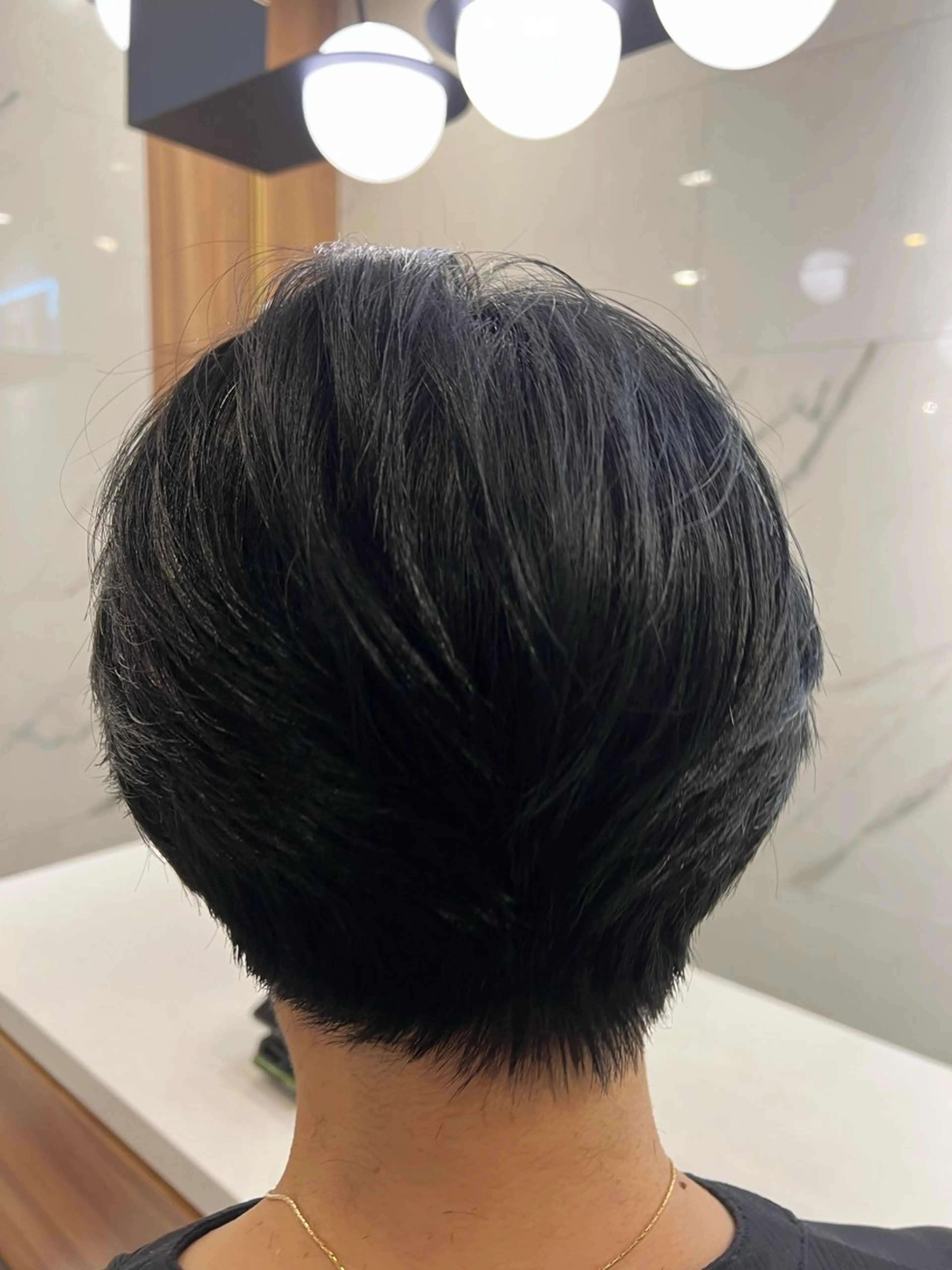 ショート 村中 逸紀のヘアスタイル