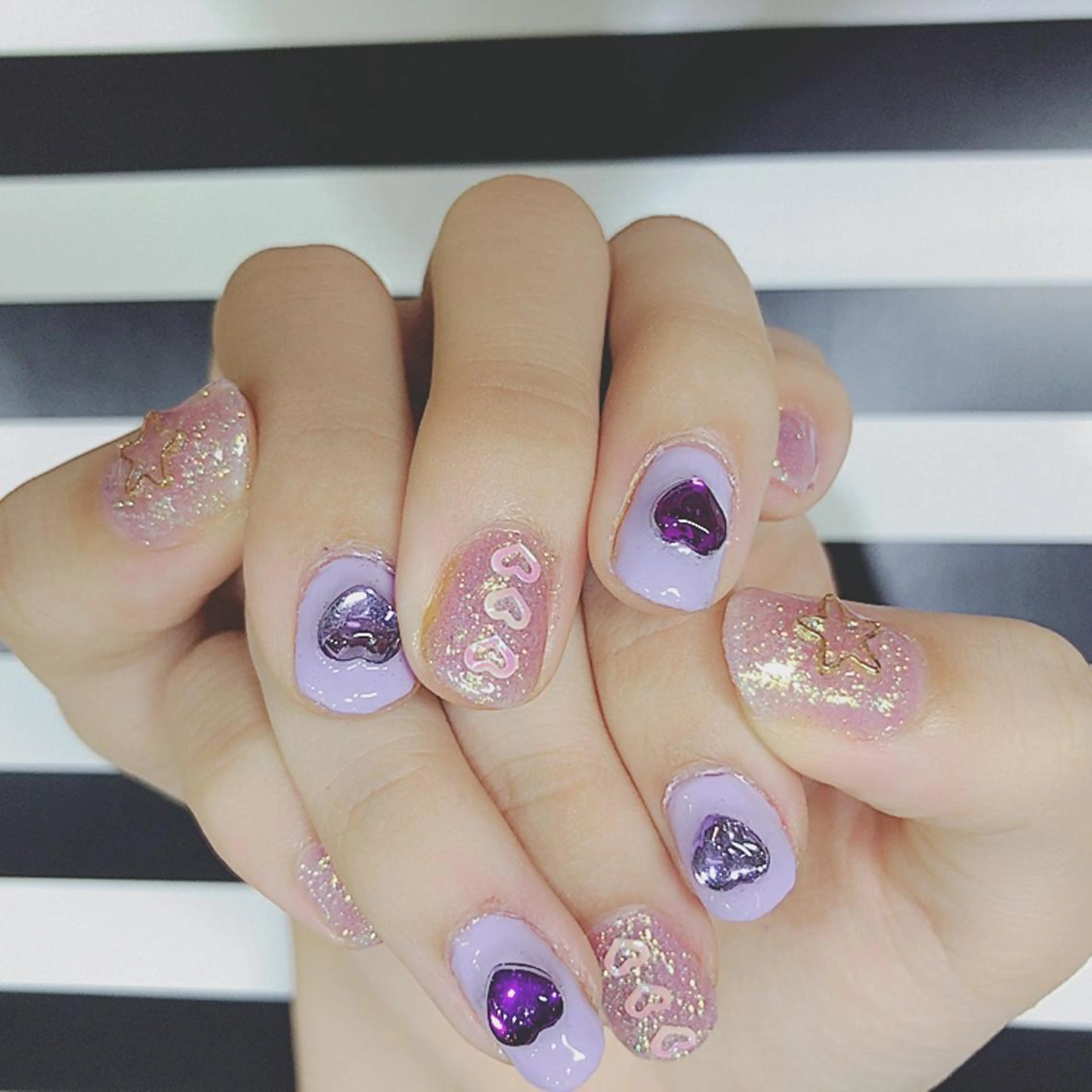 ネイル AMI ウルフパーマ/メンズのヘアスタイル