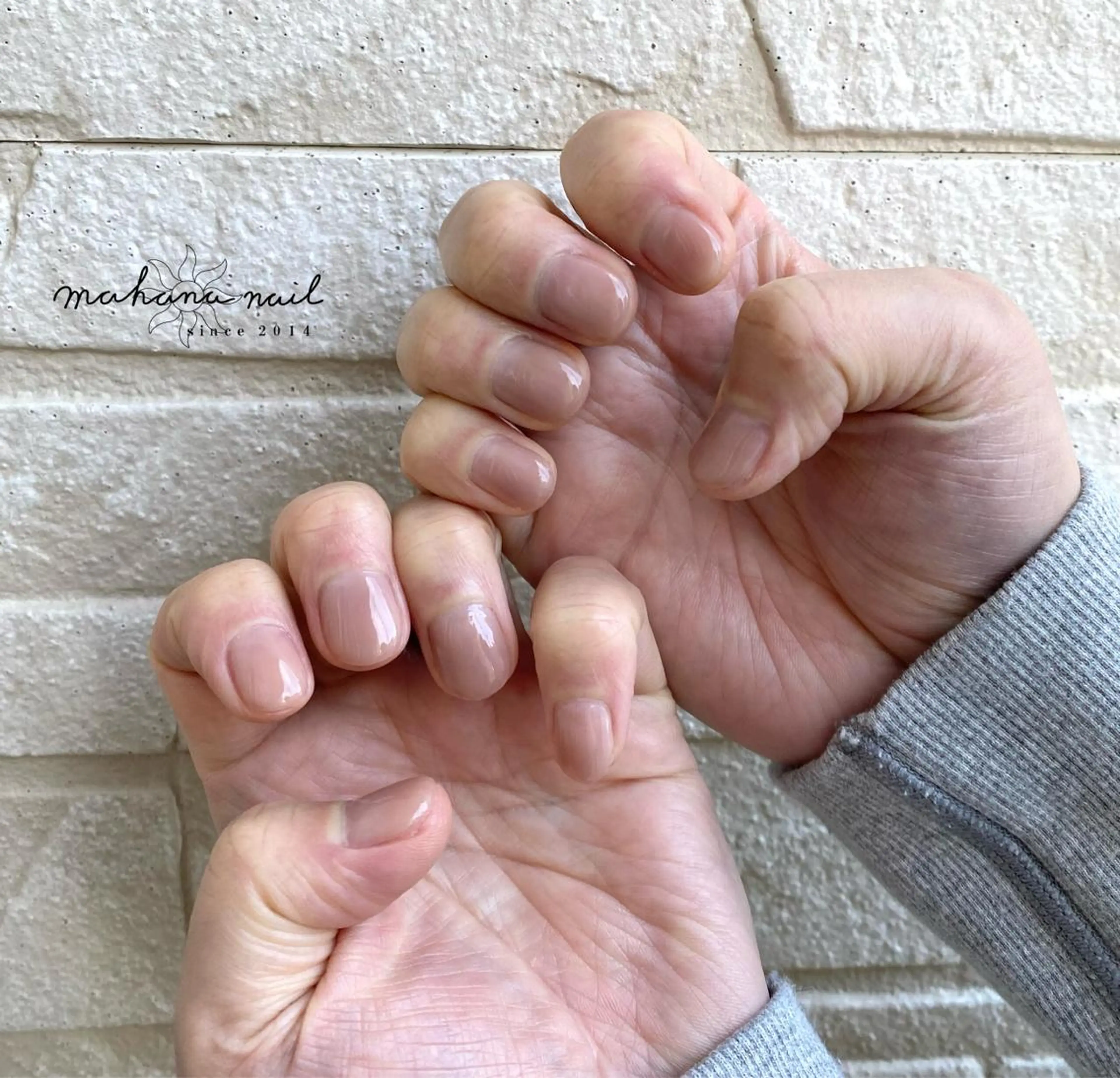 ネイル ワンカラーネイル mahana nailのネイルデザイン