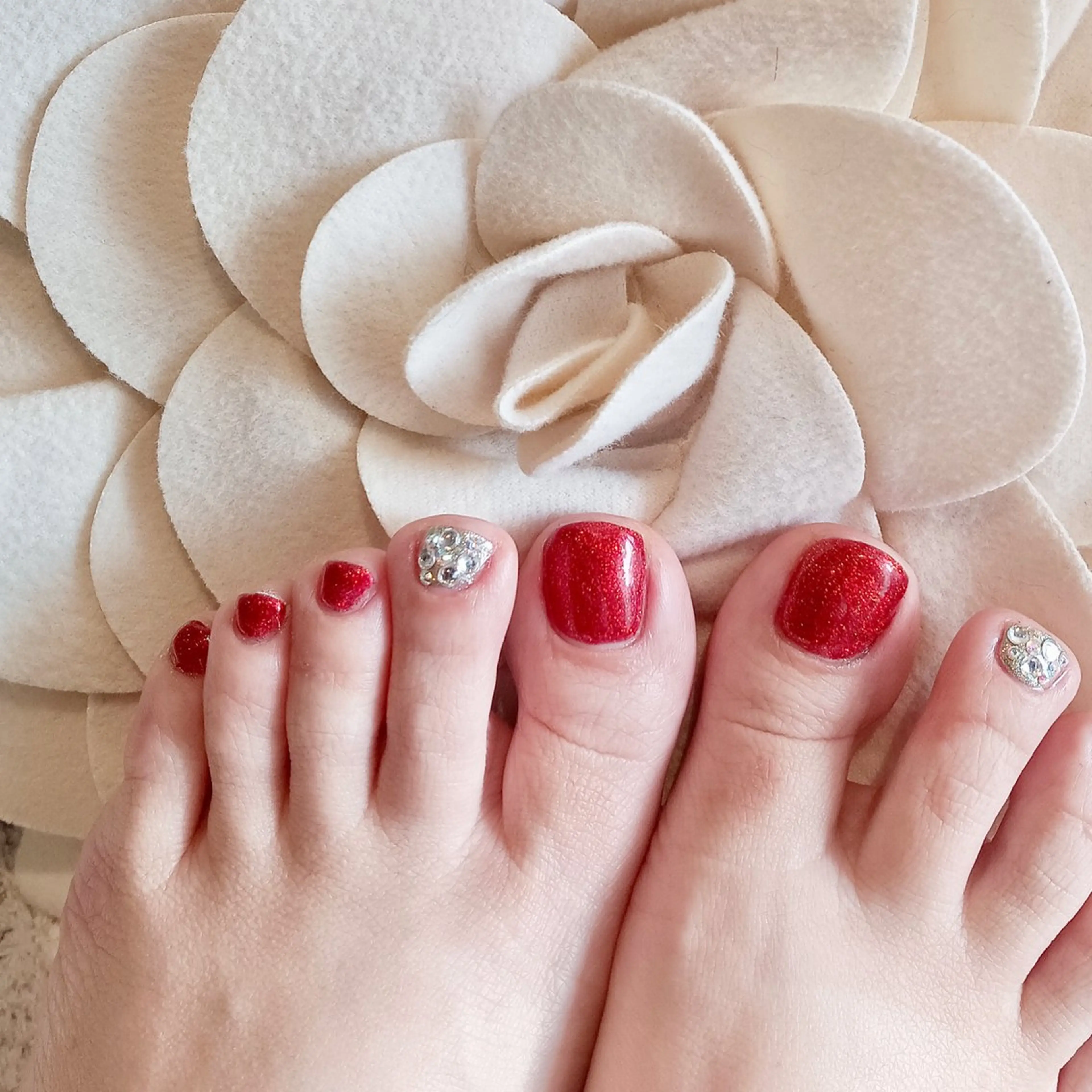 フットワンカラー(オフ込み)の写真