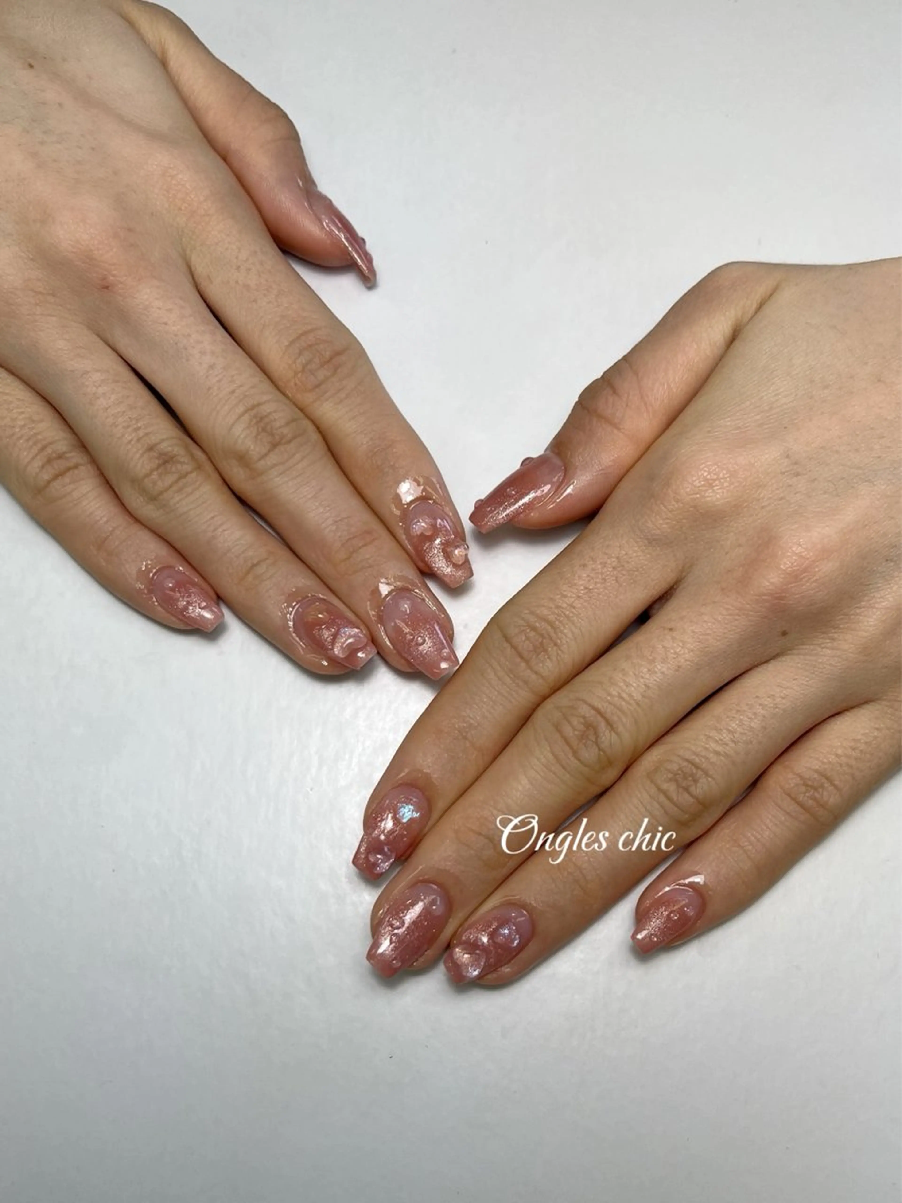 ネイル ハンドネイル ongles chicのネイルデザイン