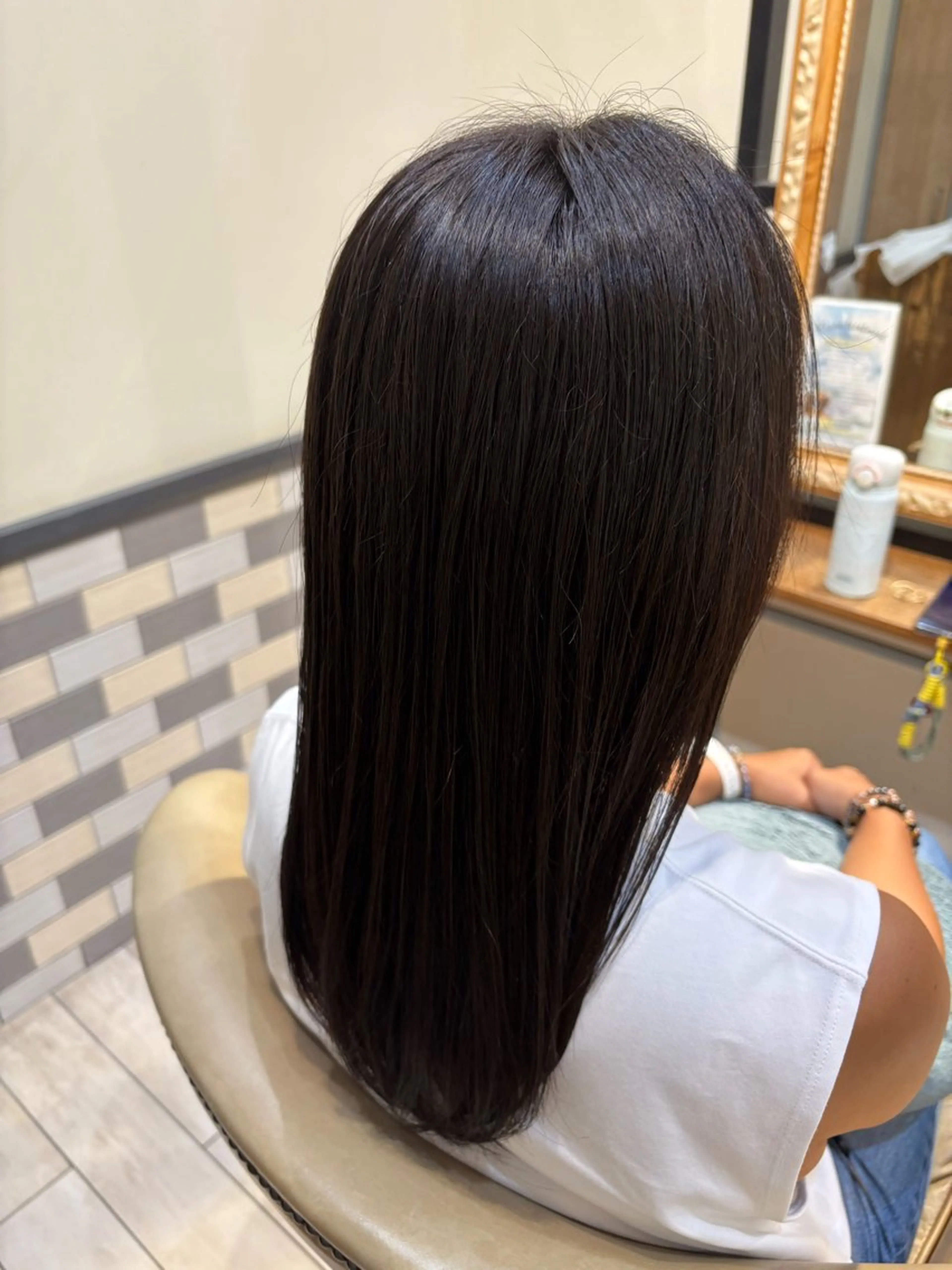 ロング カラー メンズ ヘアカラー トリートメント SUZUKI AIRIのヘアスタイル