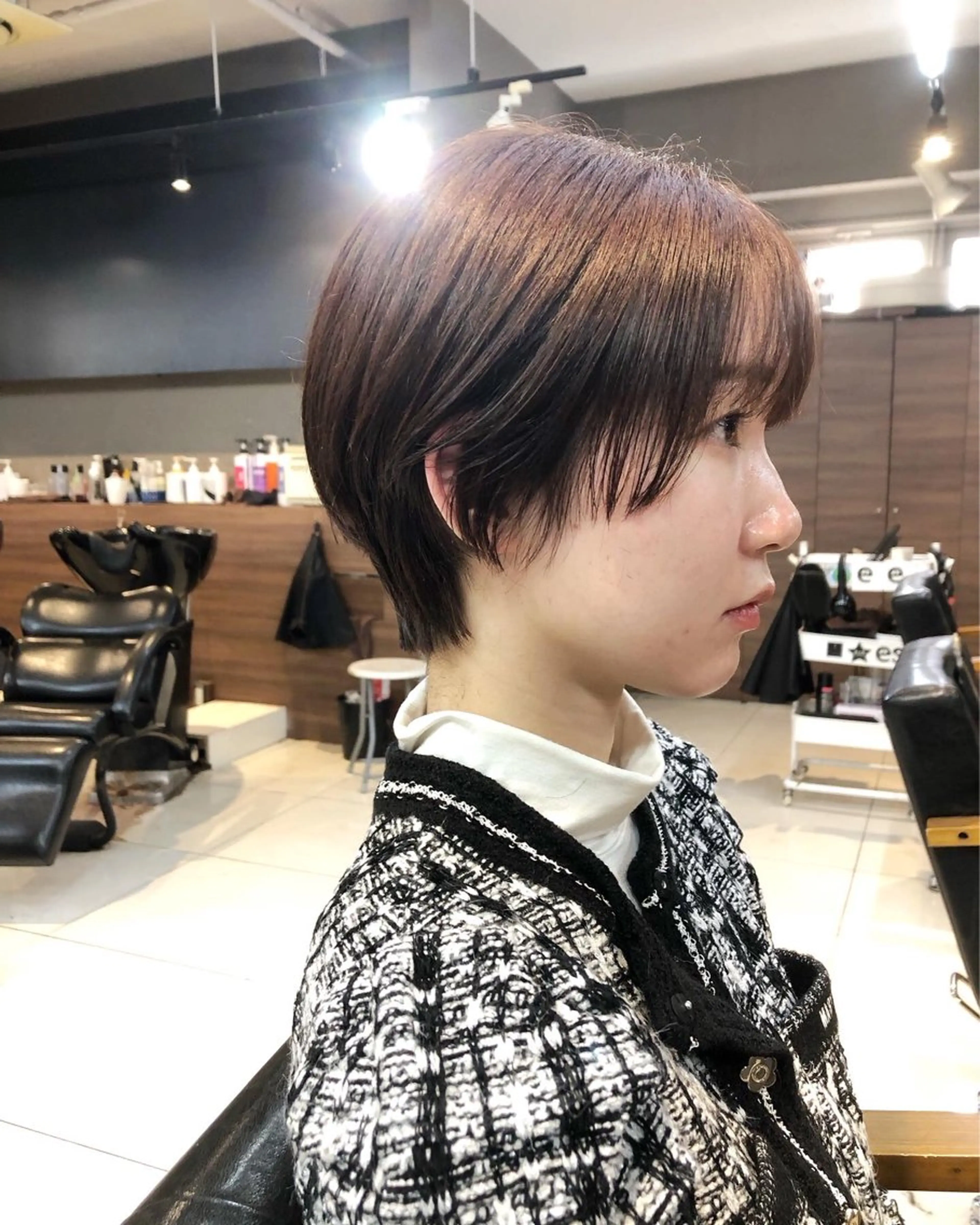 ショート カラー ヘアアレンジ ショートヘア カット ヘアカラー トリートメント ainico+所属・メンズ特化✂️栗原 侑也のヘアスタイル