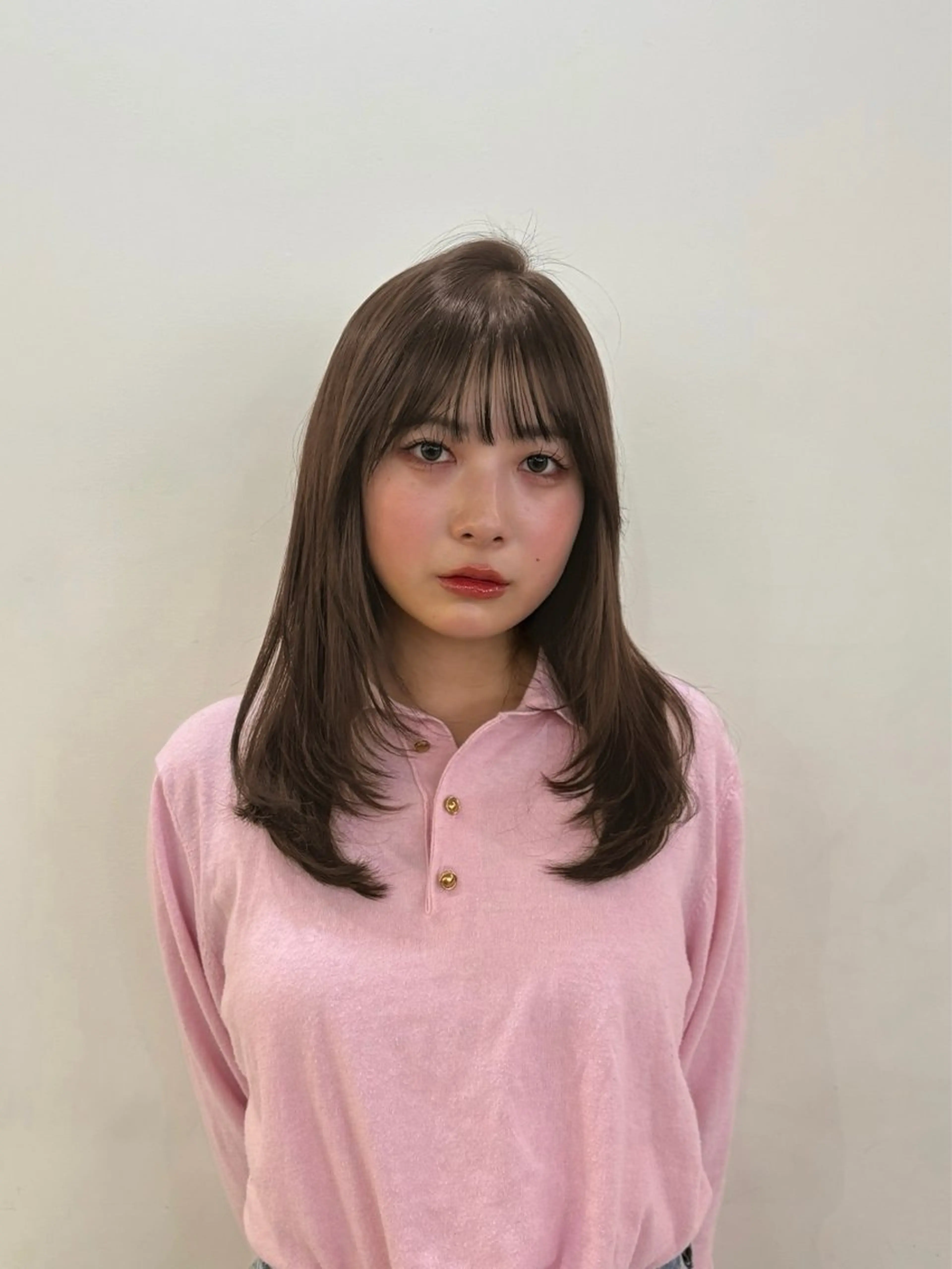 ロング カラー みゆう🎀ショート ボブ×透明感カラーのヘアスタイル