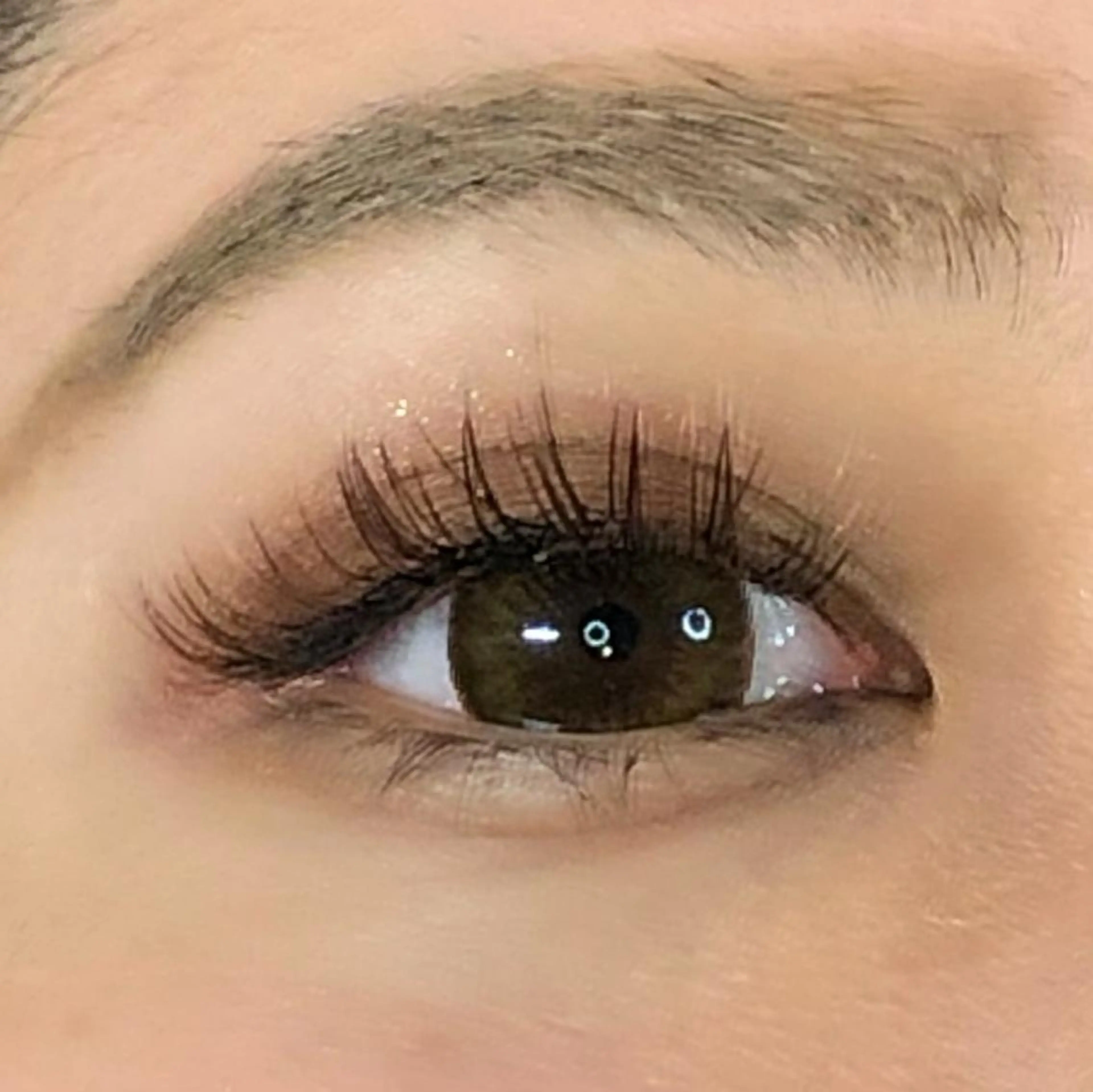 マツエク・マツパ カラーマツエク フラットラッシュ charm なかやまのマツエク・マツパデザイン