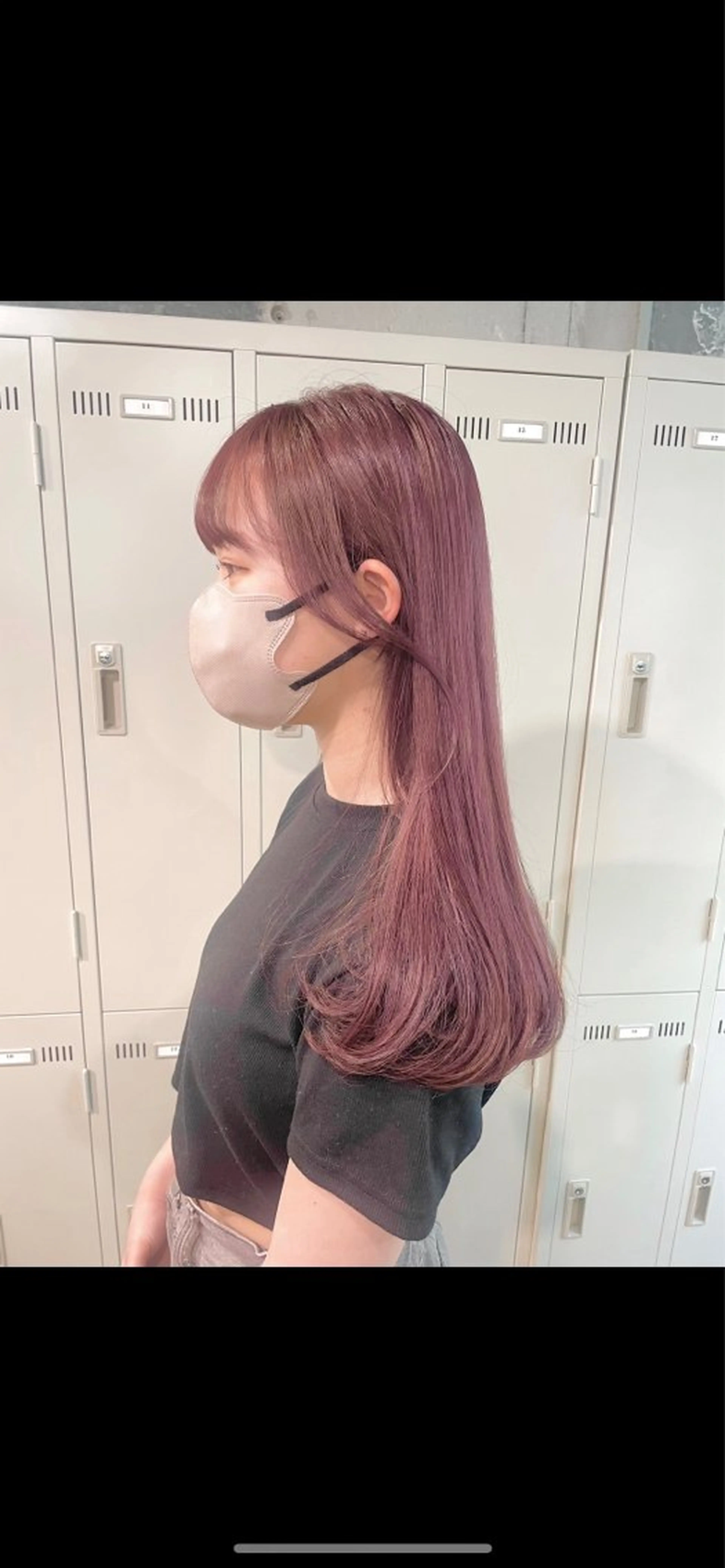 ロング カラー パーマ ヘアアレンジ メンズ ヘアカラー トリートメント ヘッドスパ 透明感カラー・レイヤ ー🎀amika🎀のヘアスタイル