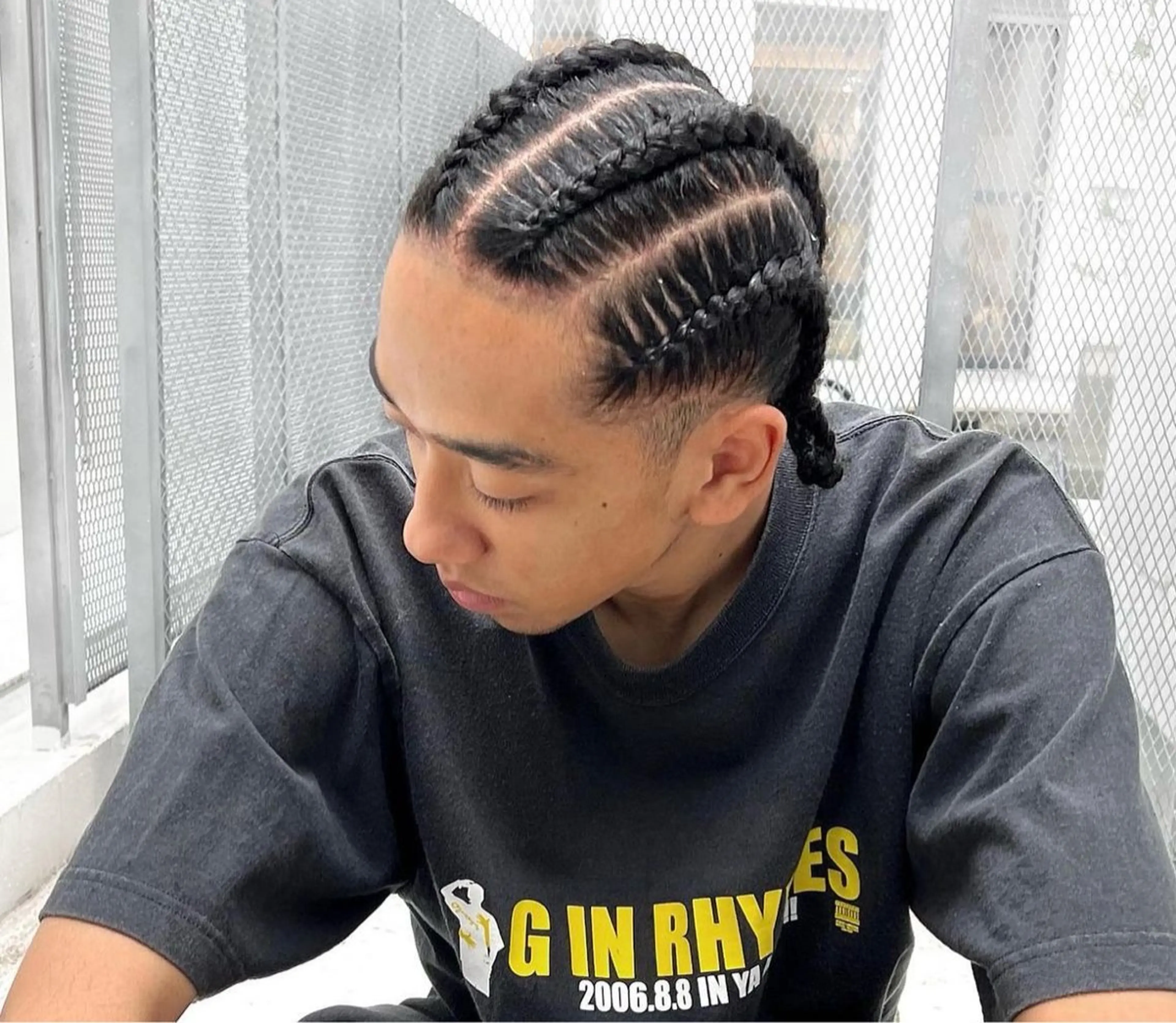 コーンロウ　¥2000円​〜​の写真