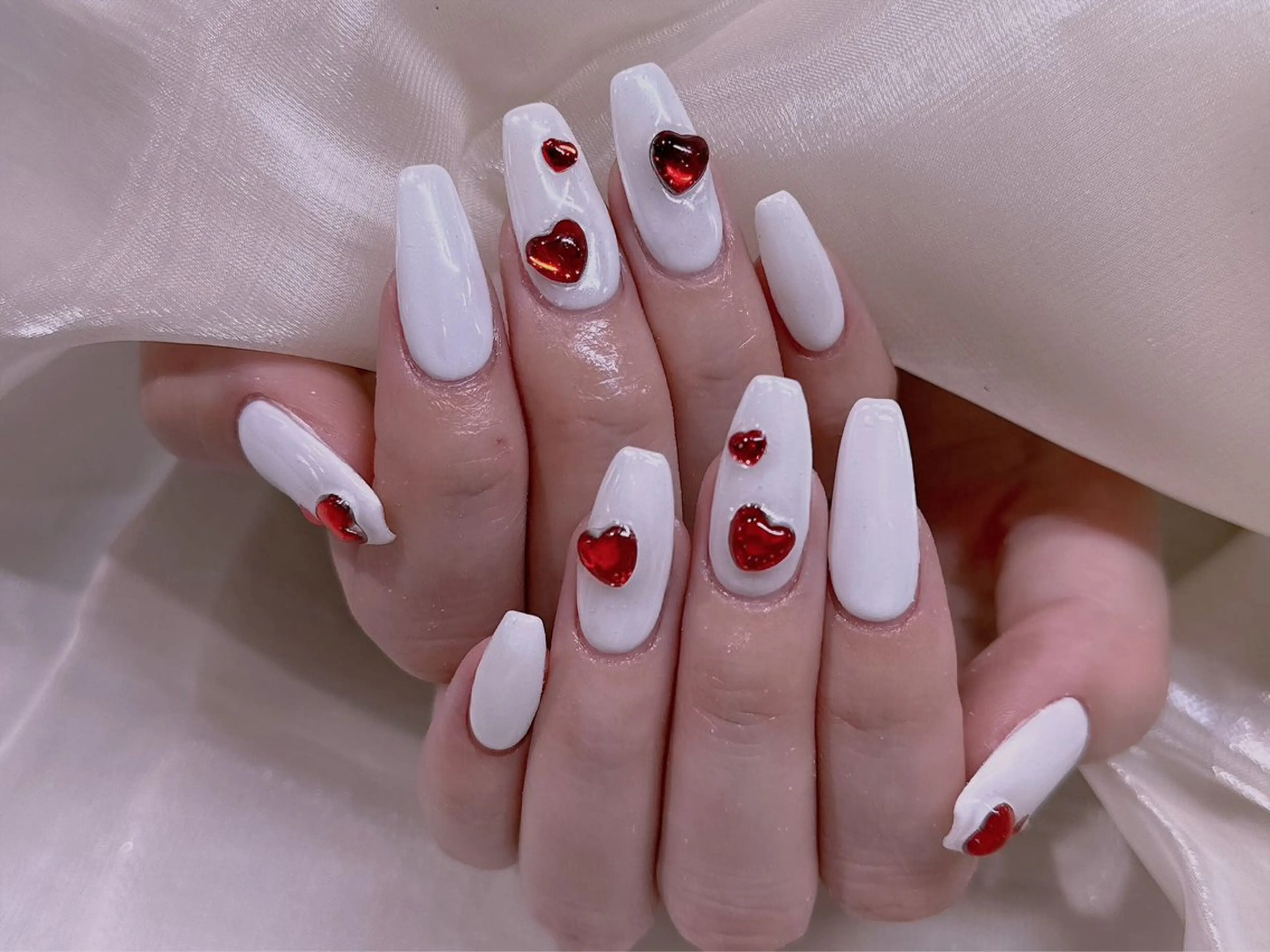 ネイル ハンドネイル 長さだし専門店 M2　rikaのネイルデザイン