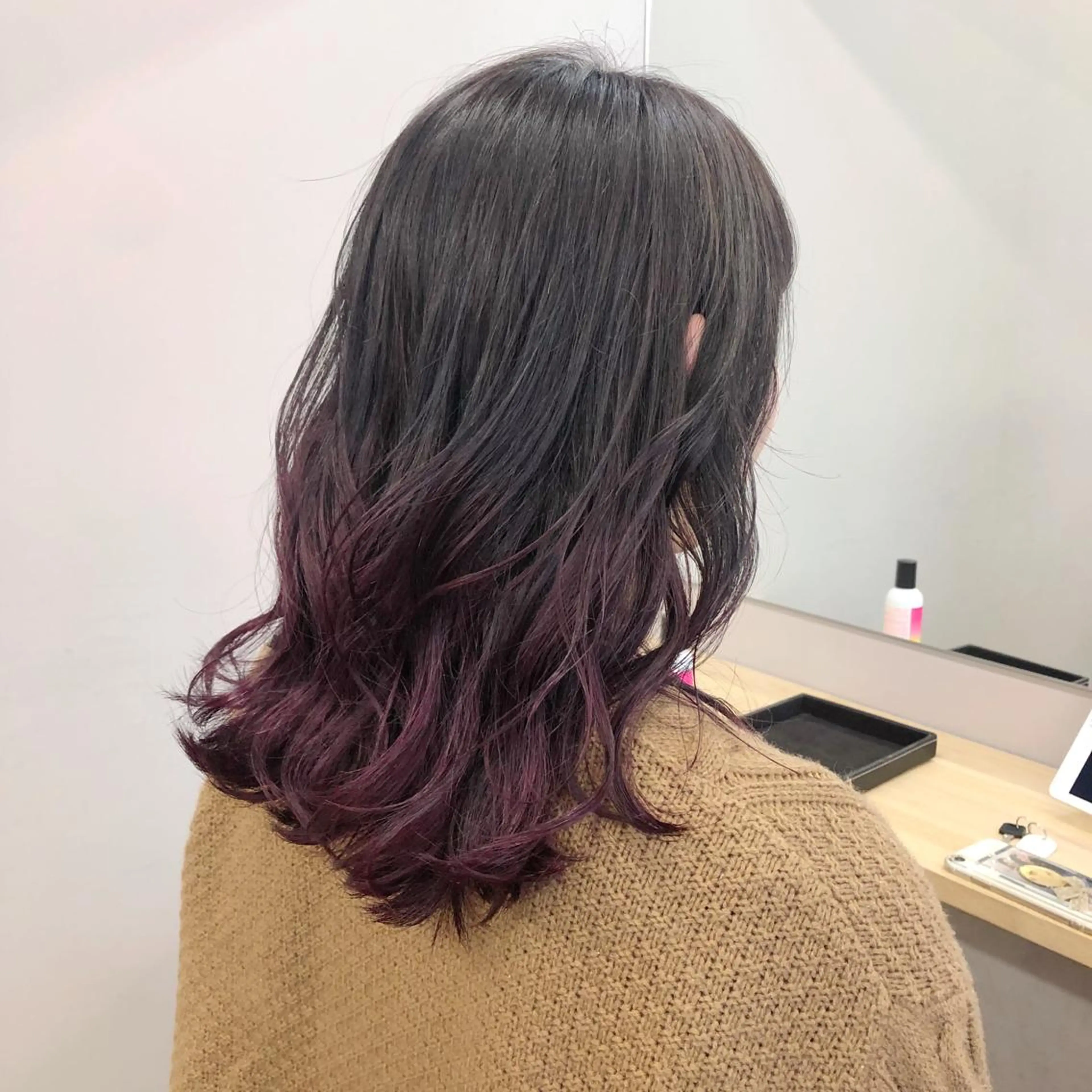 セミロング 関 京磨のヘアスタイル